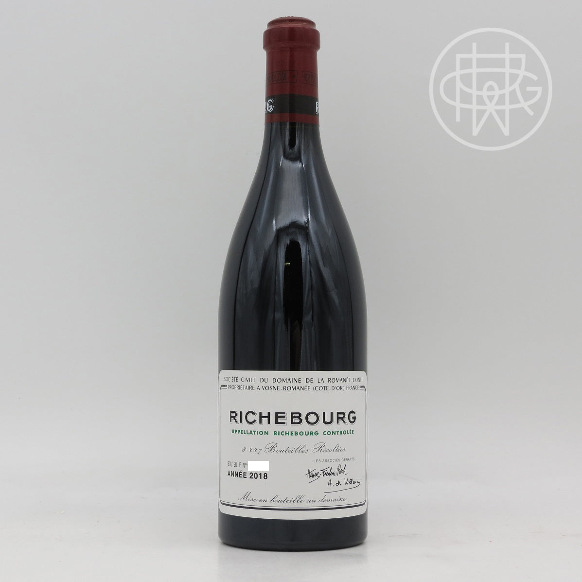 DRC Richebourg 2018 750mL