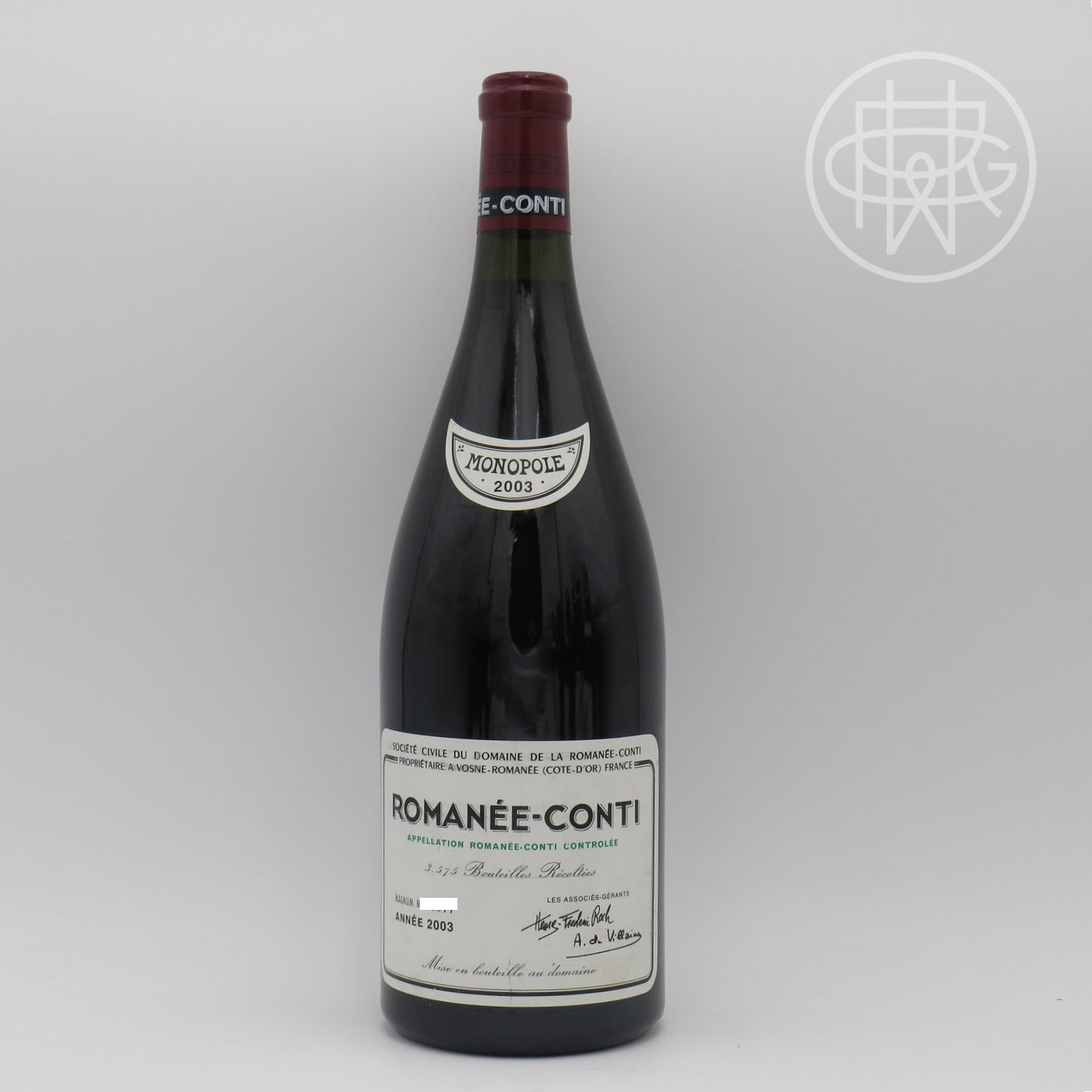 DRC Romanee Conti 2003 1.5L