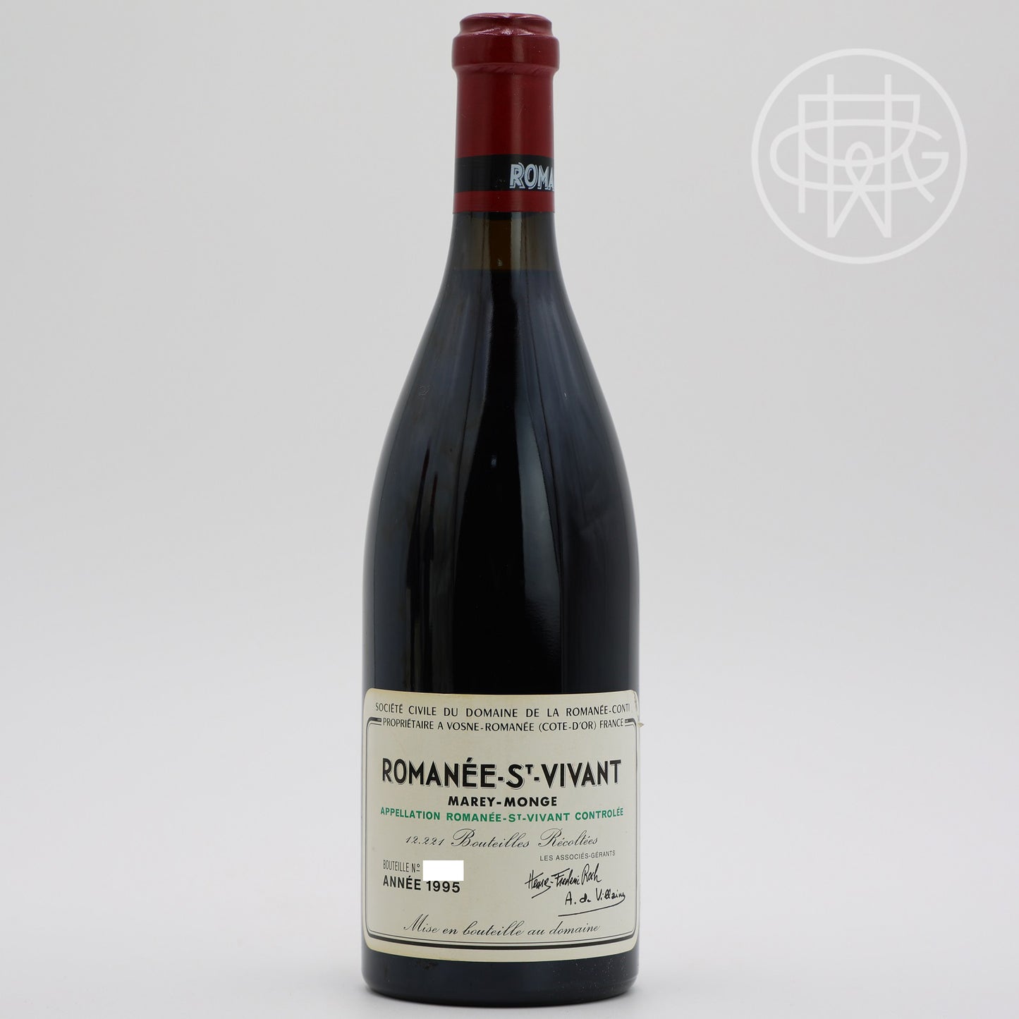 DRC St Vivant 1995 750mL (Slightly Soiled Label)