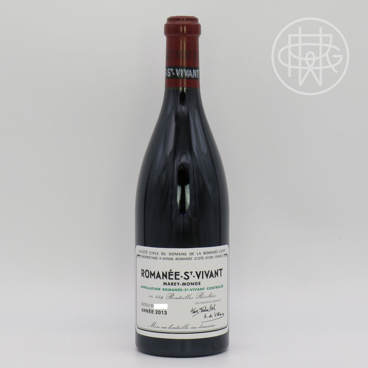 DRC St Vivant 2013 750mL