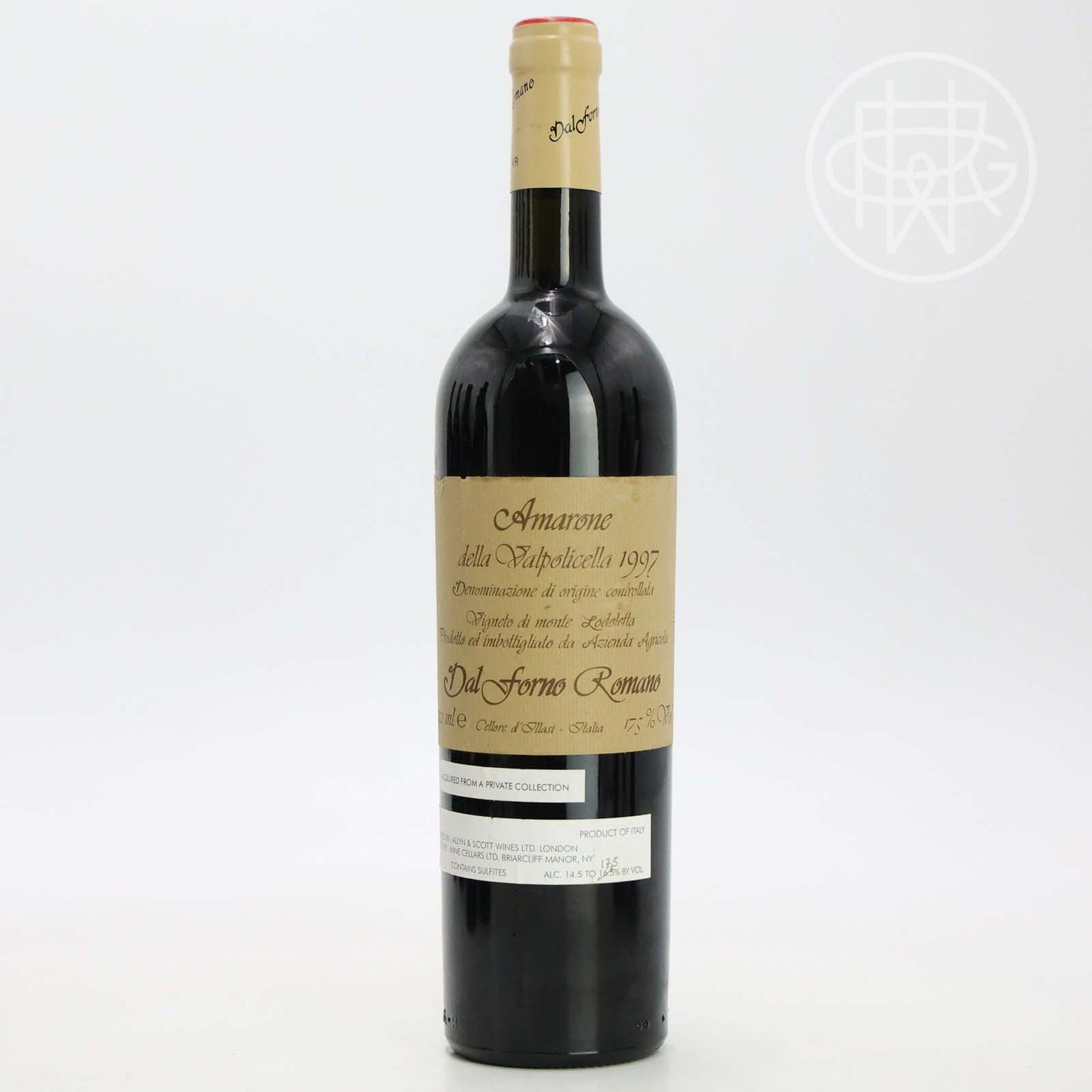 Dal Forno Romano Amarone Della Valpollicella 1997 750mL (Slightly Scuffed Label)