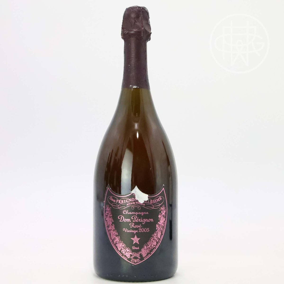 Dom Perignon Rose 2005 750mL (Slightly Torn Label)