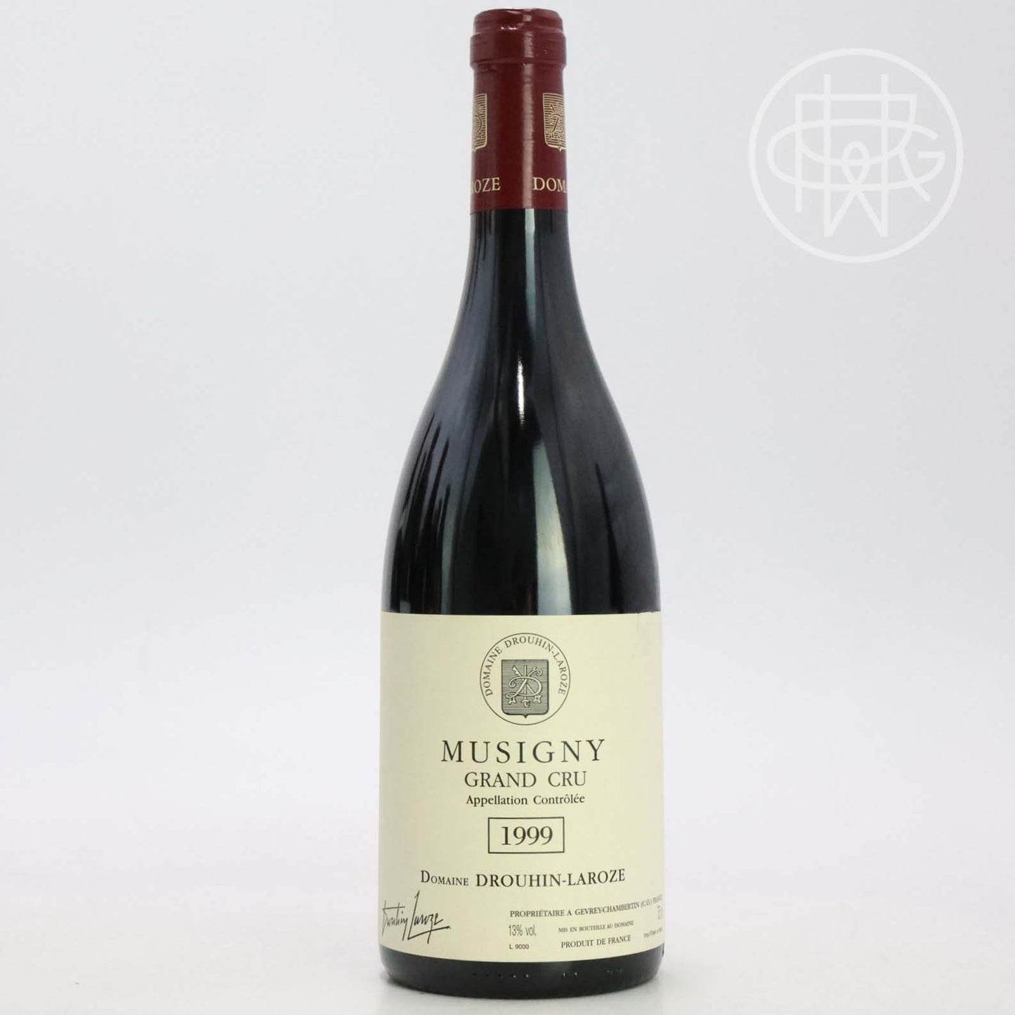 Drouhin Laroze Musigny 1999 750mL (Nicked Label)