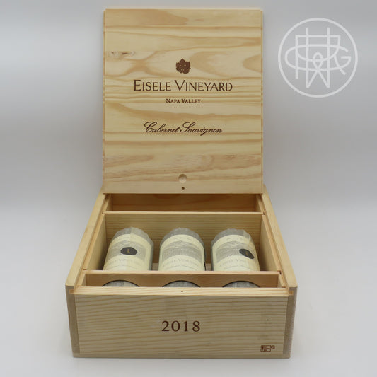 Eisele [Araujo] Vineyard Cabernet Sauvignon 2018 3-Pack OWC 750mL