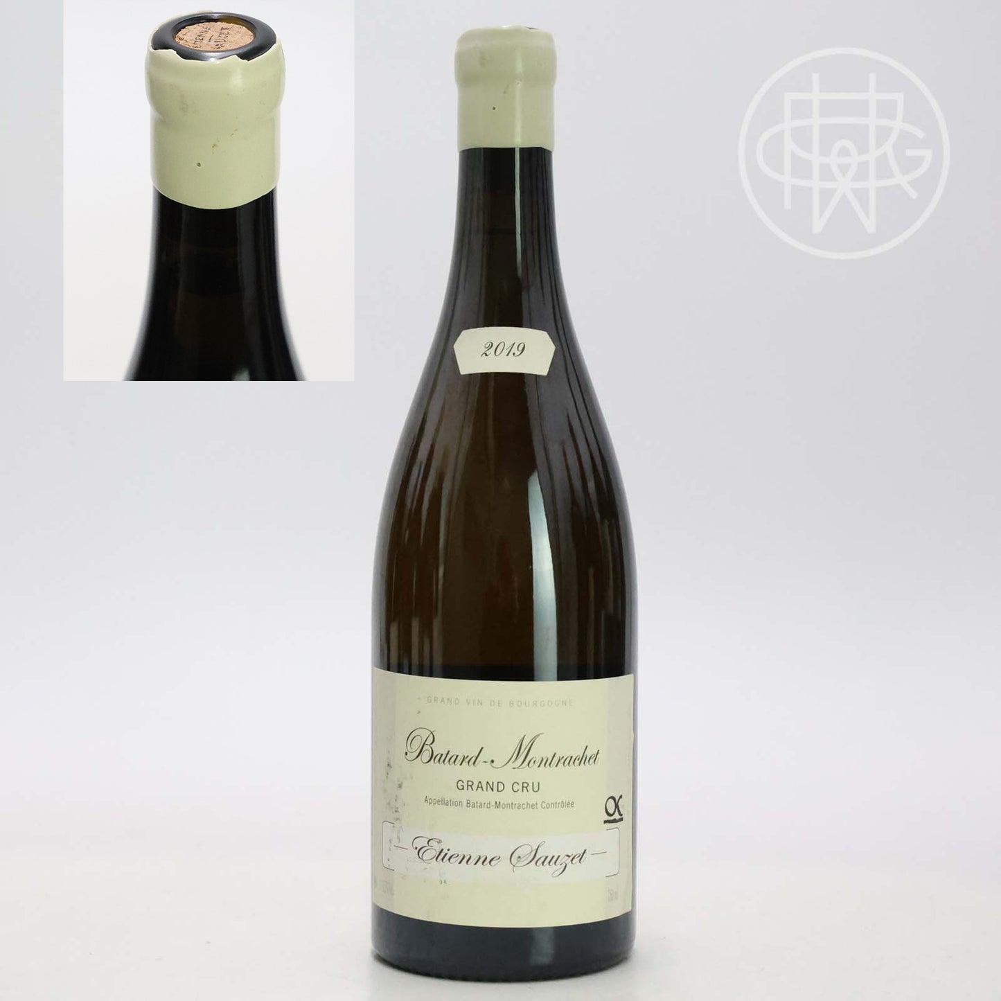 Etienne Sauzet Batard Montrachet 2019 750mL [Embossed Operakallaren Collection [Chipped Wax Capsule]]