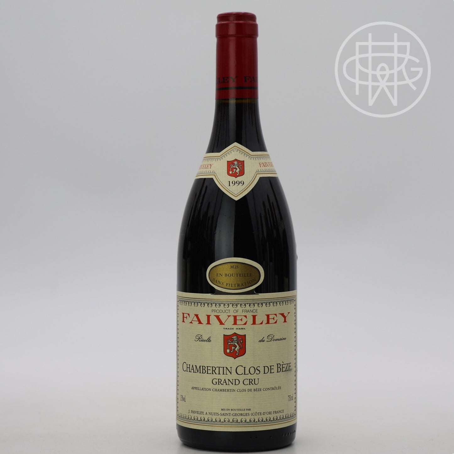 Faiveley Chambertin Clos de Beze 1999 750mL