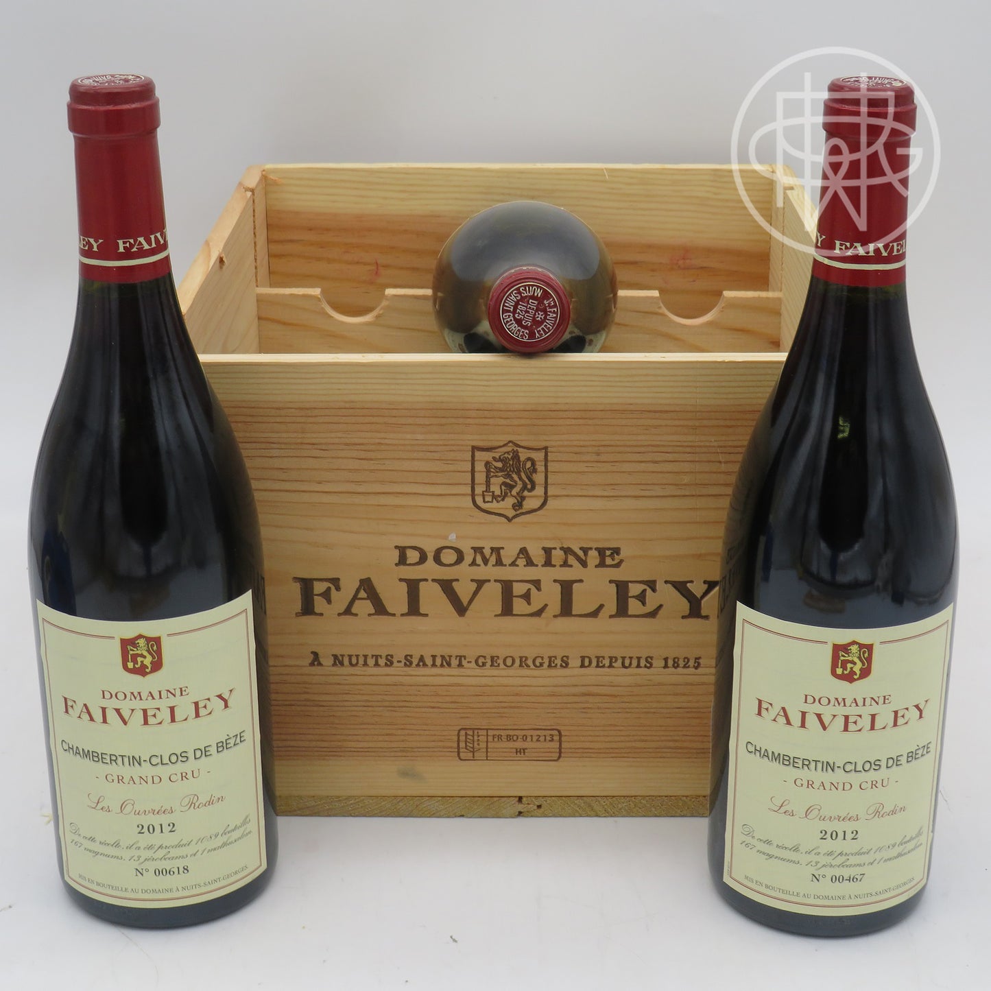 Faiveley Les Ouvrees Rodin 2012 6-Pack OWC 750mL