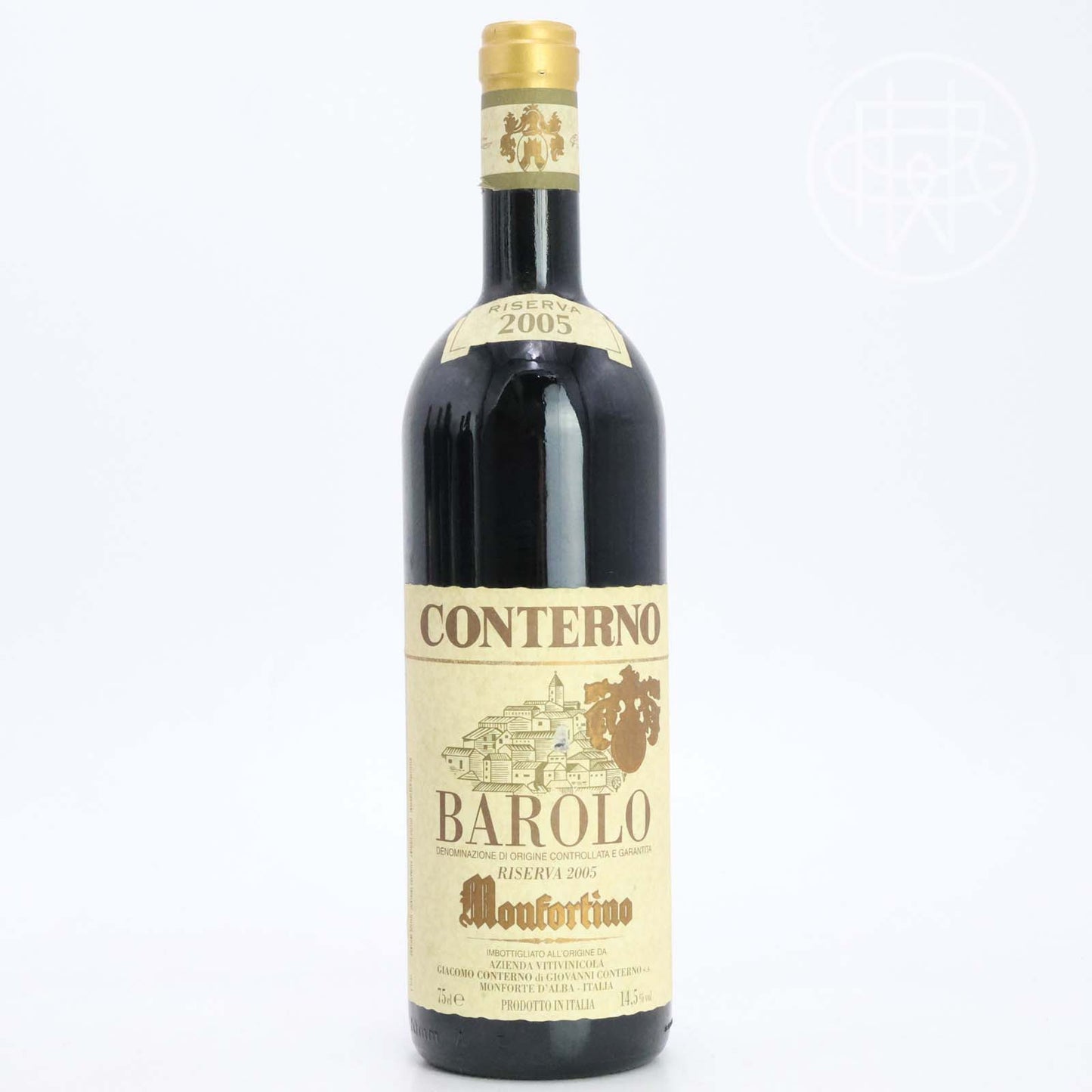 Giacomo Conterno Barolo Riserva Monfortino 2005 750mL (Slightly Nicked Label)