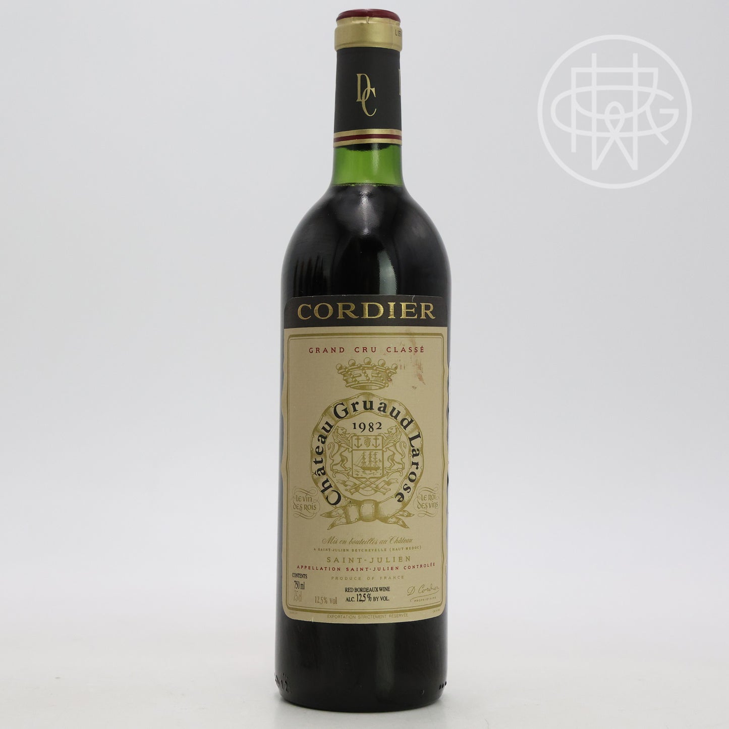 Gruaud Larose 1982 750mL (Wine Stained Label)