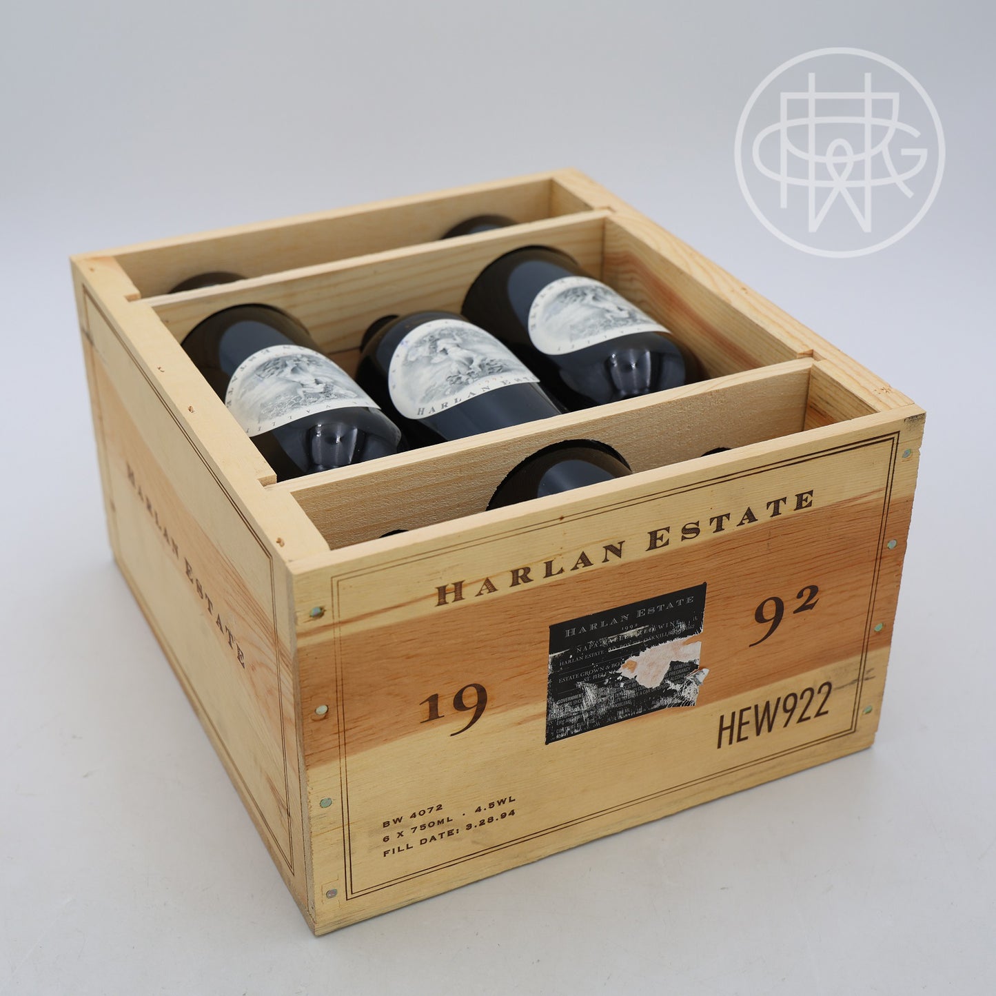 Harlan Estate 1992 6-Pack OWC 750mL