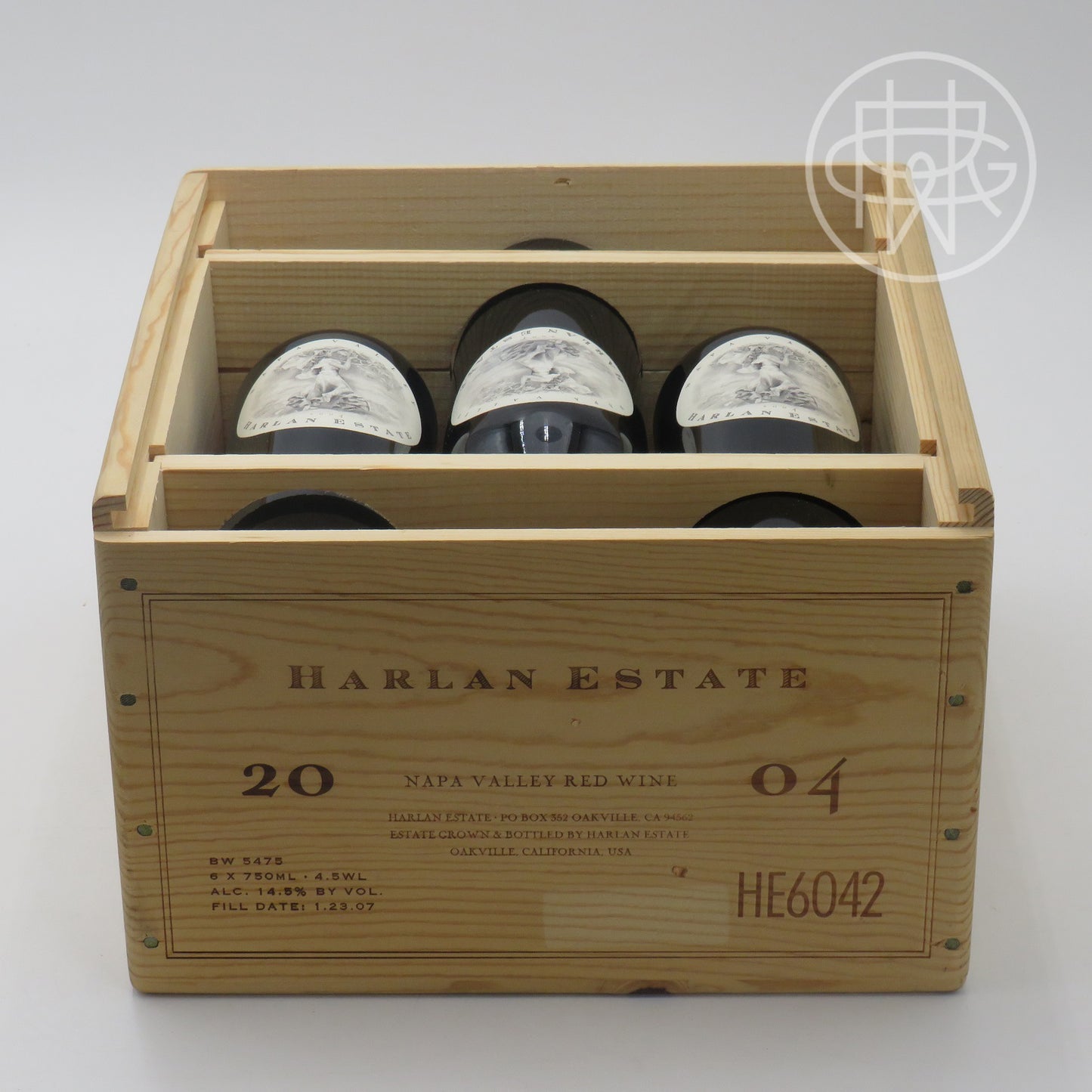 Harlan Estate 2004 6-Pack OWC 750mL