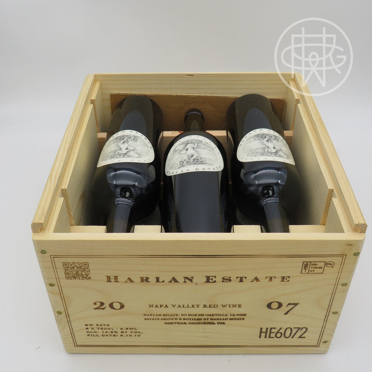 Harlan Estate 2007 6-Pack OWC 750mL