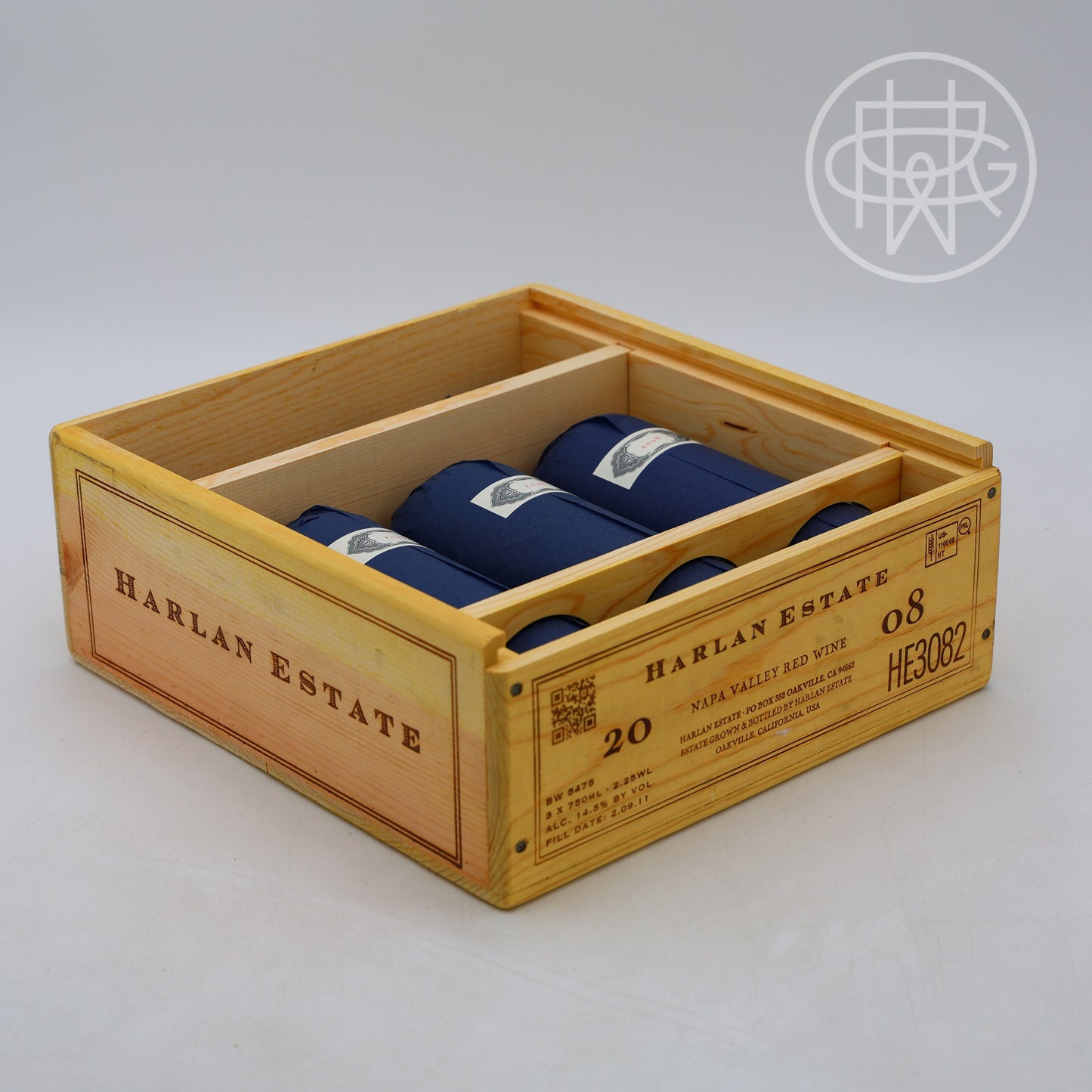 Harlan Estate 2008 3-Pack OWC 750mL