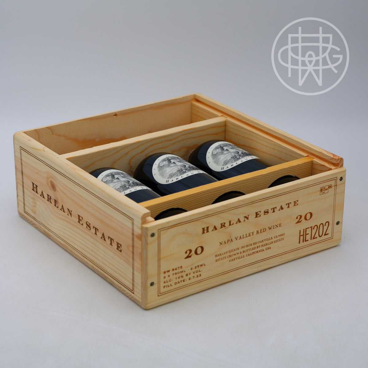 Harlan Estate 2020 3-Pack OWC 750mL