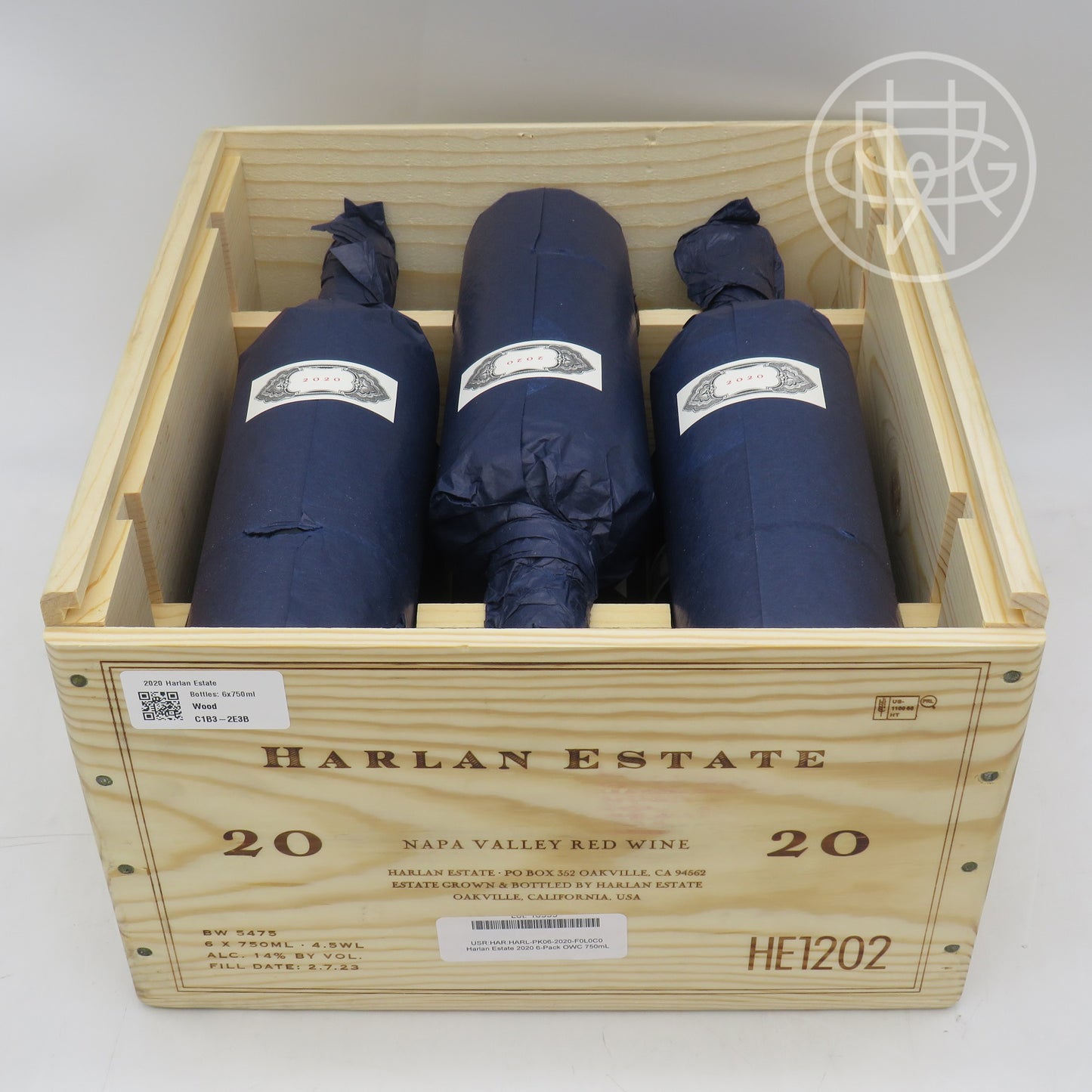 Harlan Estate 2020 6-Pack OWC 750mL