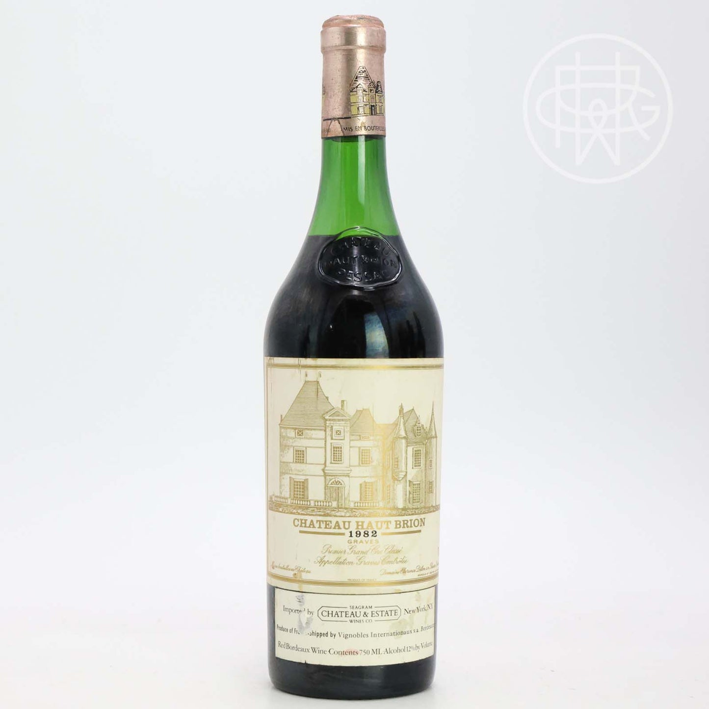 Haut Brion 1982 750mL (4cm, Soiled/ Slightly Scuffed Label)