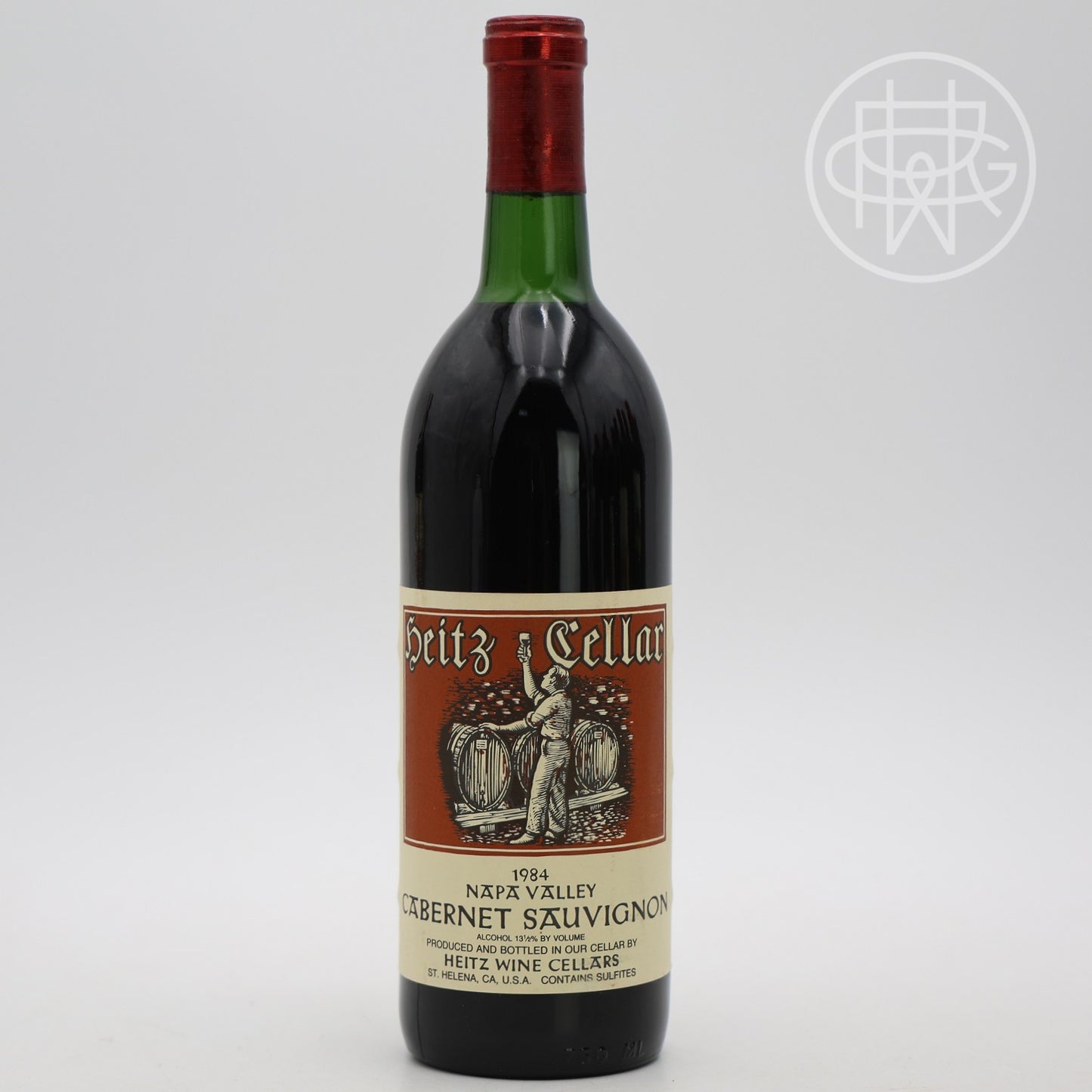 Heitz Cabernet Sauvignon 1984 750mL [Top Shoulder]
