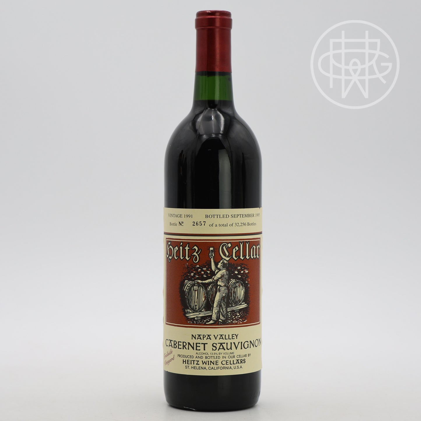 Heitz Trailside Vineyard Cabernet Sauvignon 1991 750mL