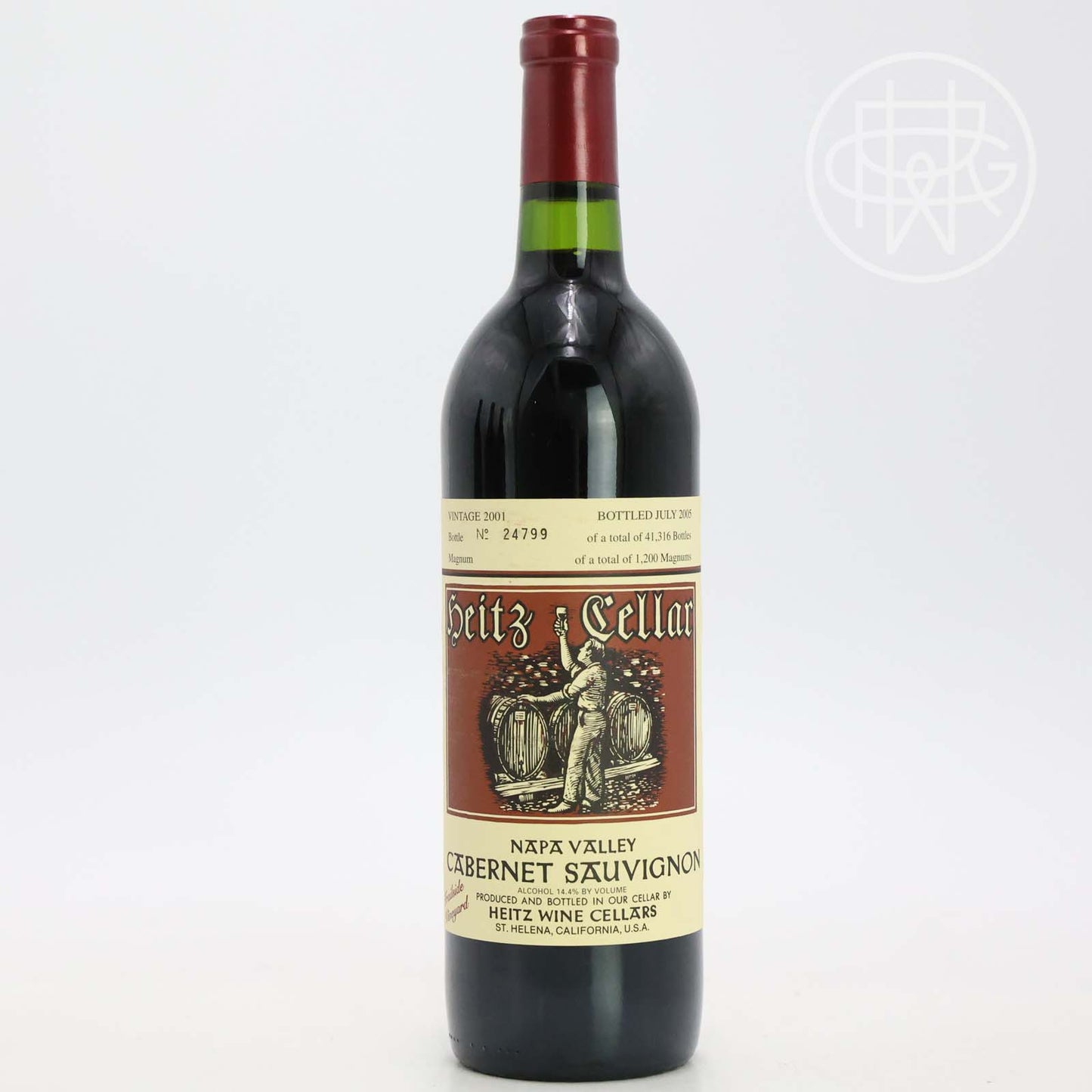 Heitz Trailside Vineyard Cabernet Sauvignon 2001 750mL