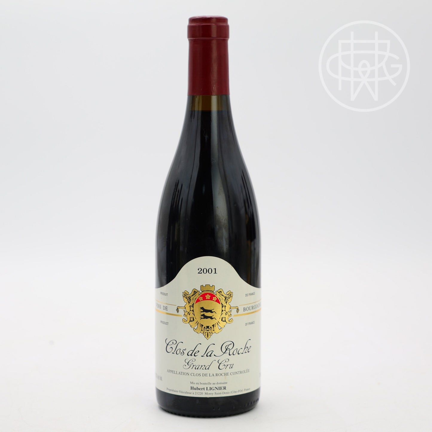 Hubert Lignier Clos de la Roche 2001 750mL