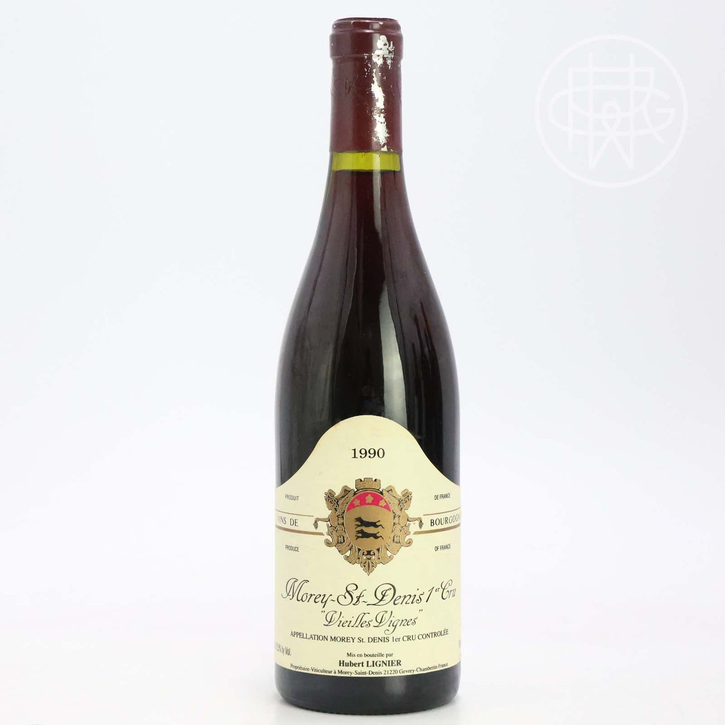 Hubert Lignier Morey Saint Denis 1er Cru Vielles Vignes 1990 750mL