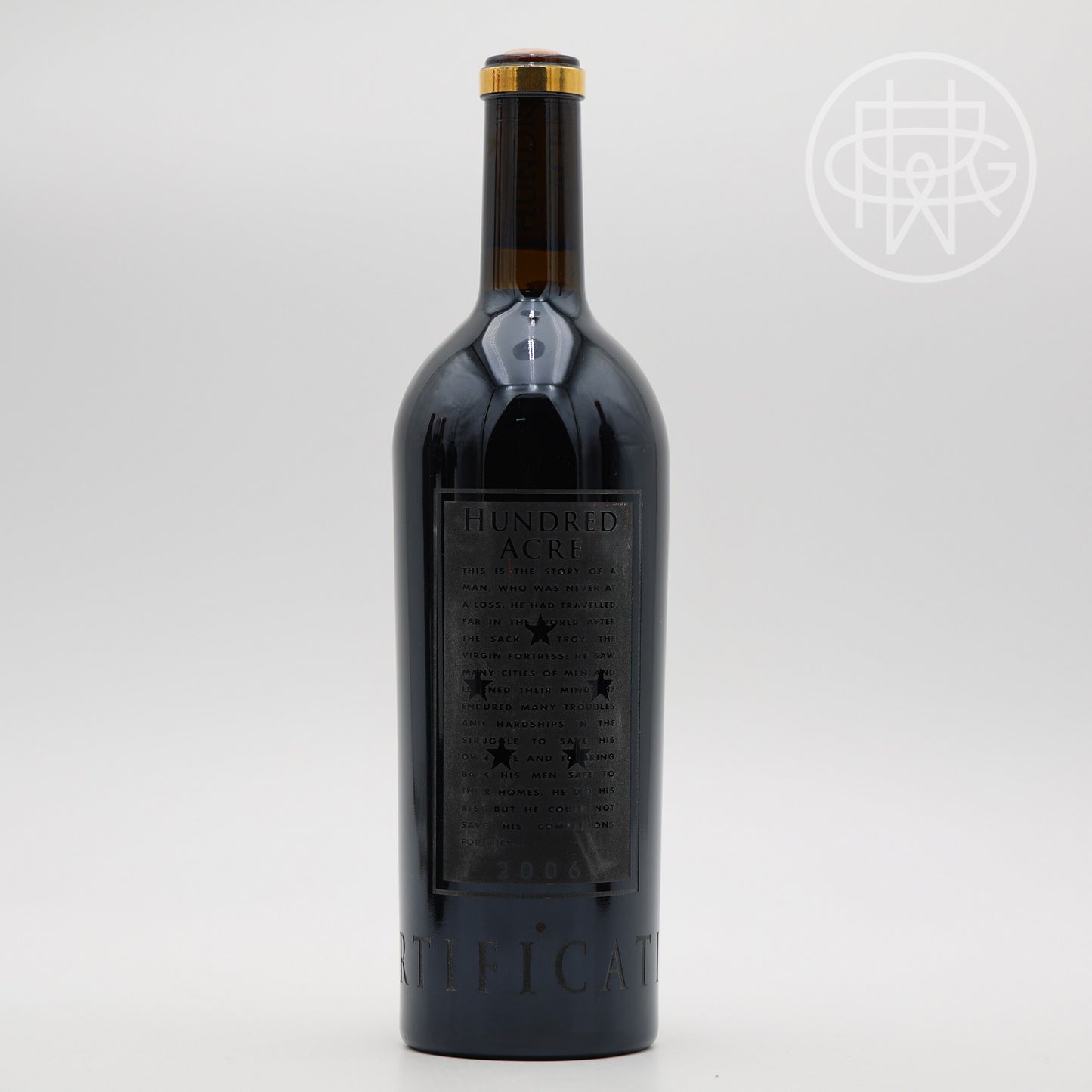 Hundred Acre Fortification 2006 750ml