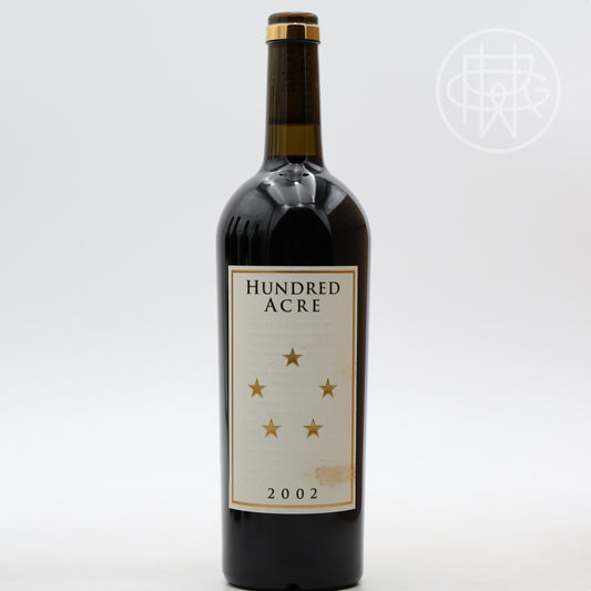 Hundred Acre Kayli Morgan 2002 750mL (Soiled Label)