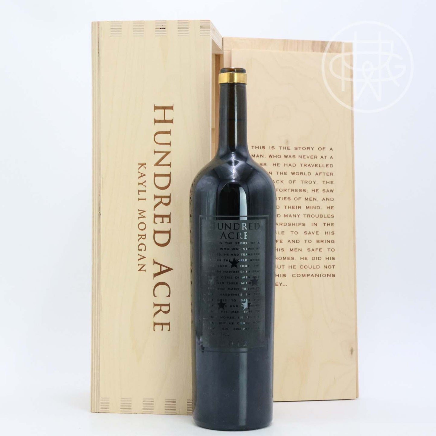 Hundred Acre Kayli Morgan 2012 1.5L OWC [Etched Bottle]