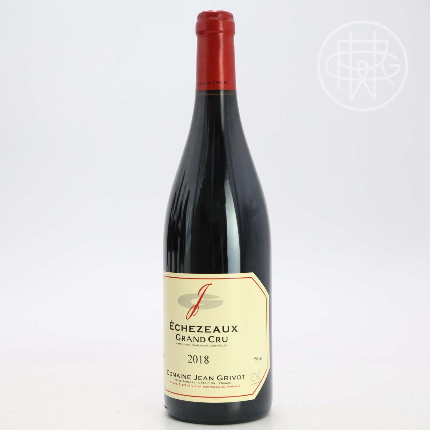 Jean Grivot Echezeaux 2018 750mL [Embossed Operakallaren Collection]
