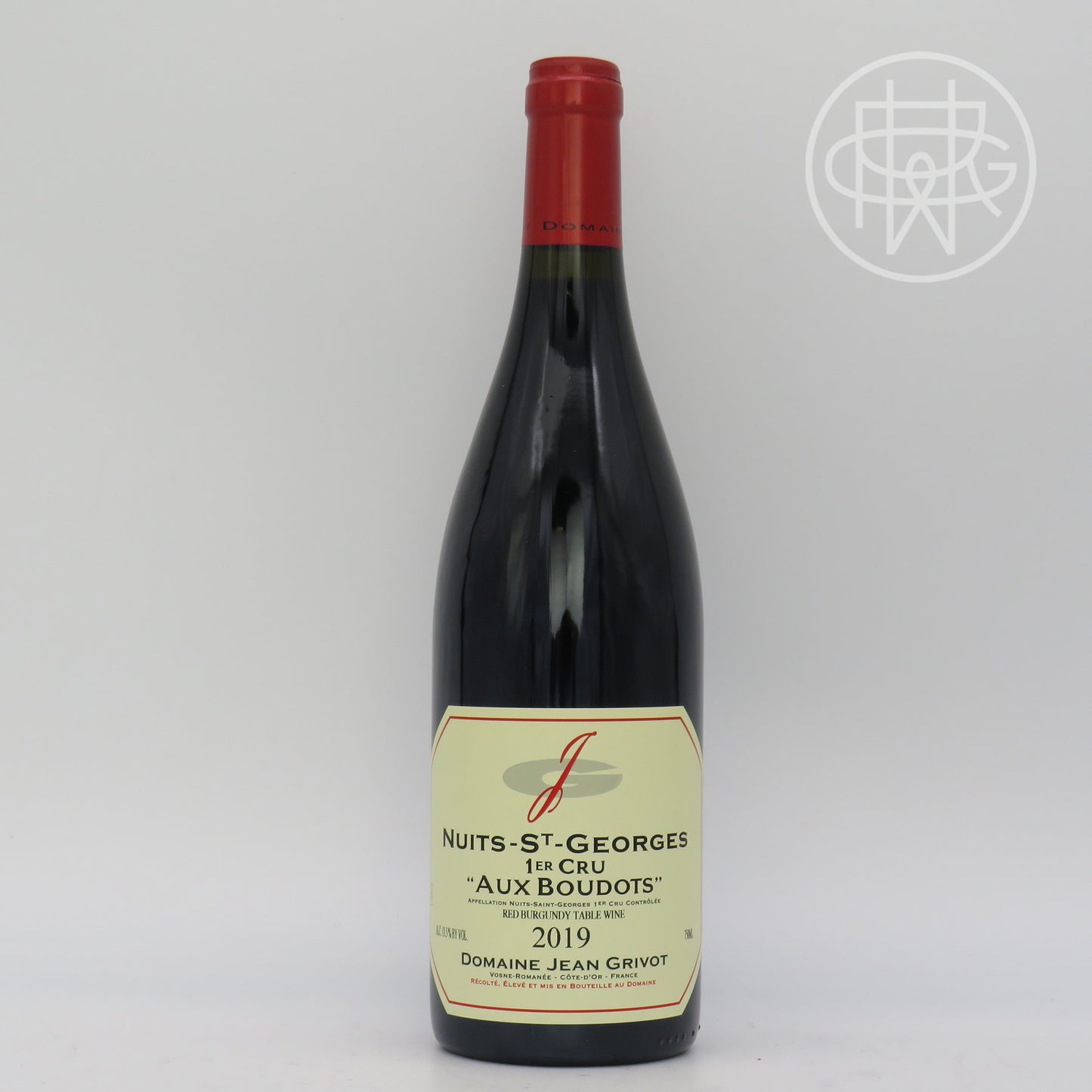 Jean Grivot Nuits St George Aux Boudots 2019 750mL