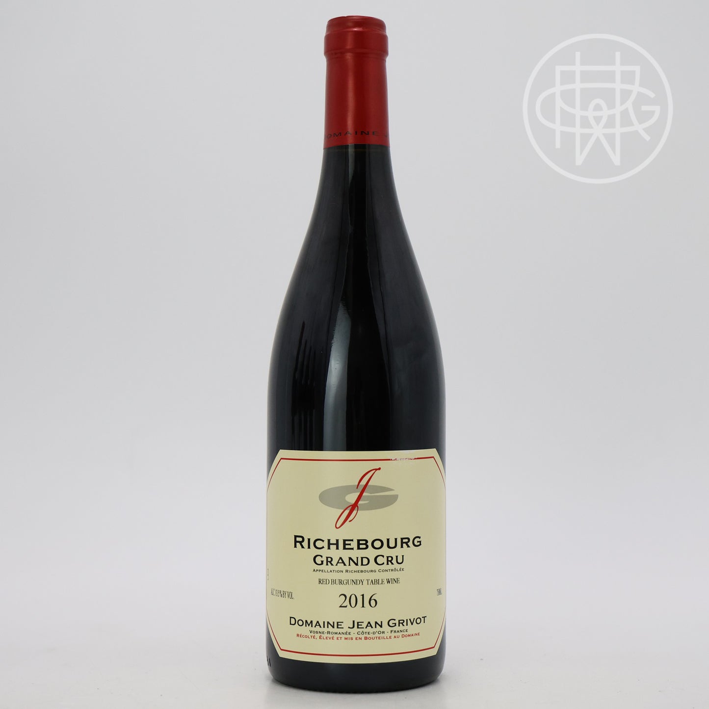 Jean Grivot Richebourg 2016 750mL
