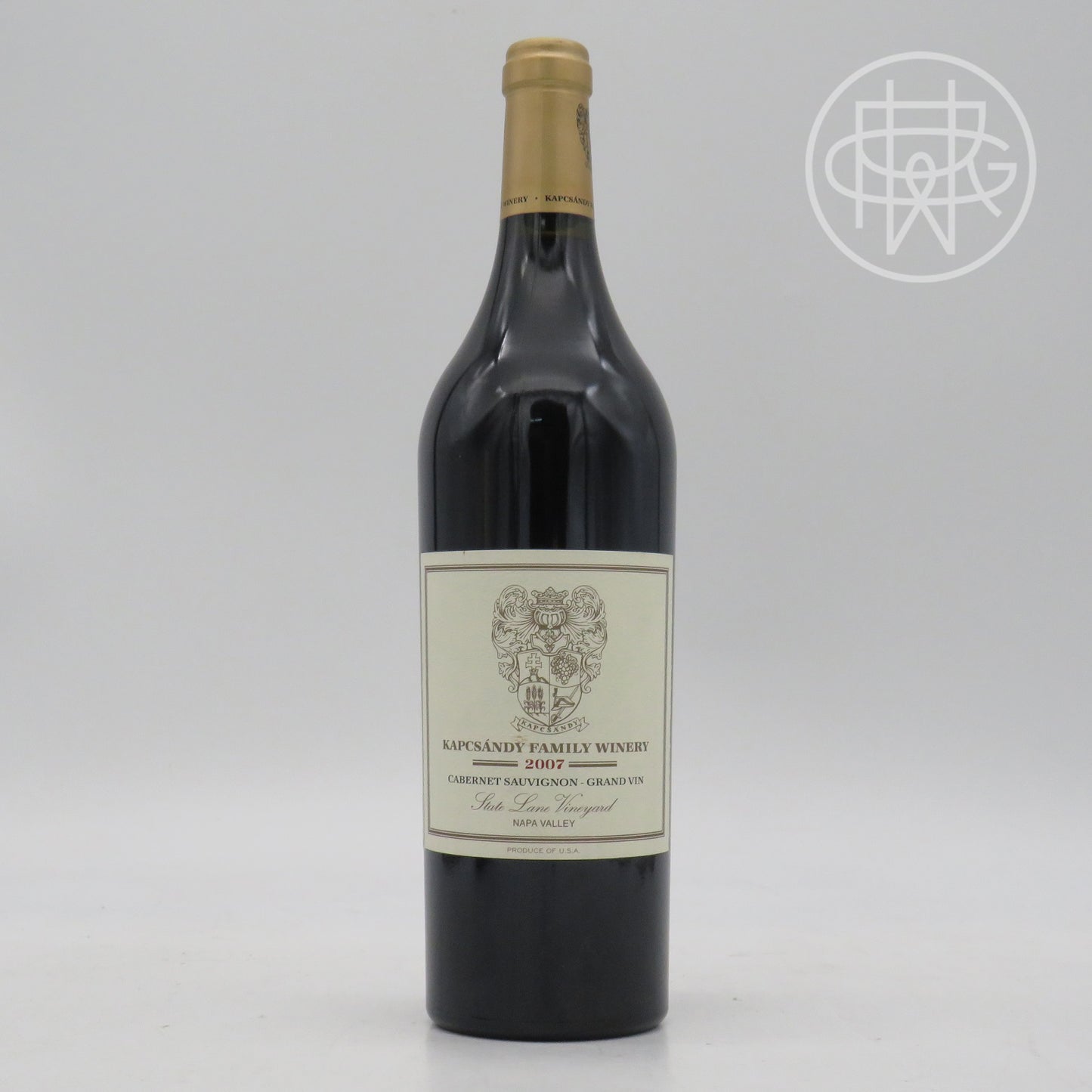 Kapcsandy [Grand Vin] State Lane 2007 750mL