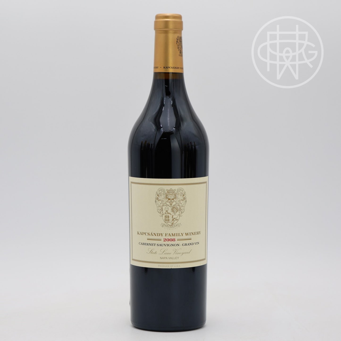 Kapcsandy [Grand Vin] State Lane 2008 750mL