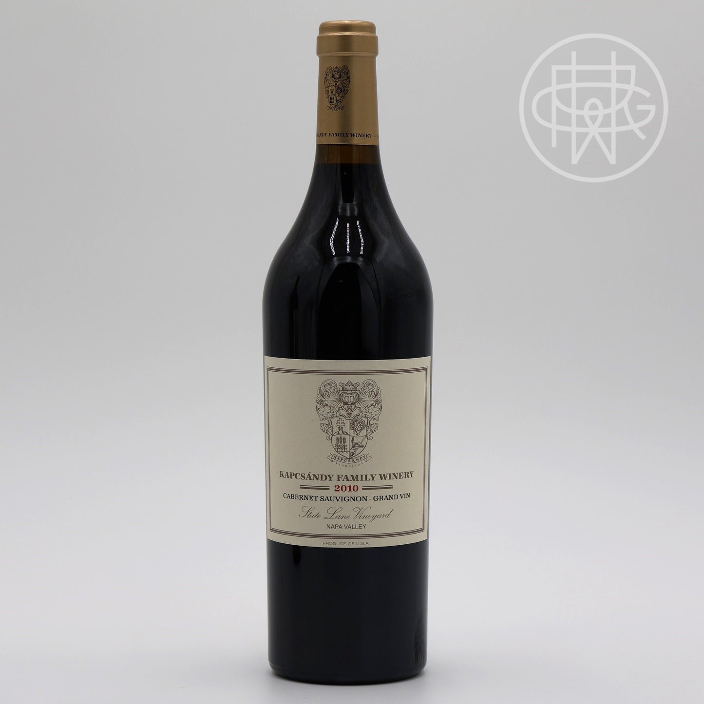 Kapcsandy [Grand Vin] State Lane 2010 750mL