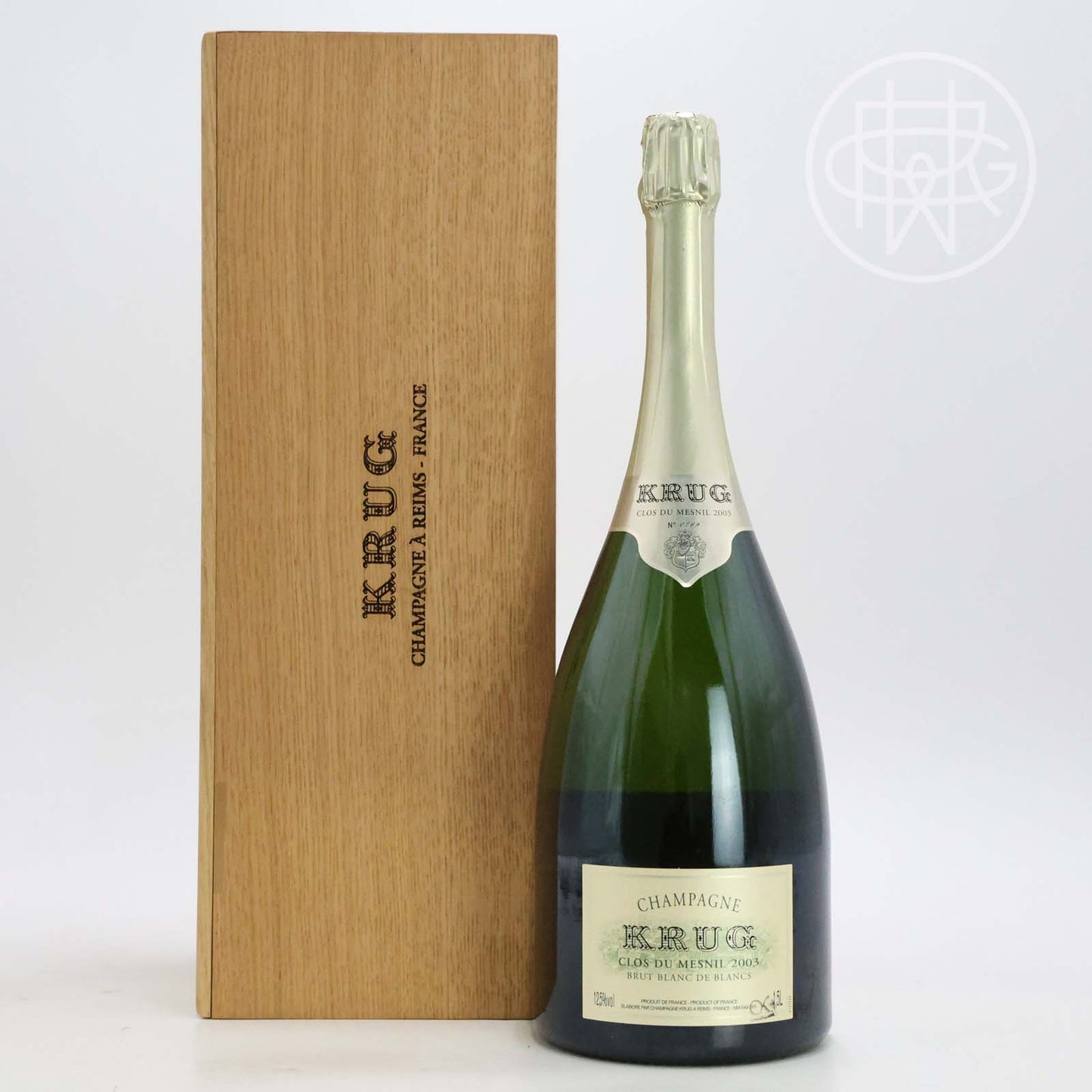 Krug Clos de Mesnil 2003 OWC 1.5L [Embossed Operakallaren Collection]