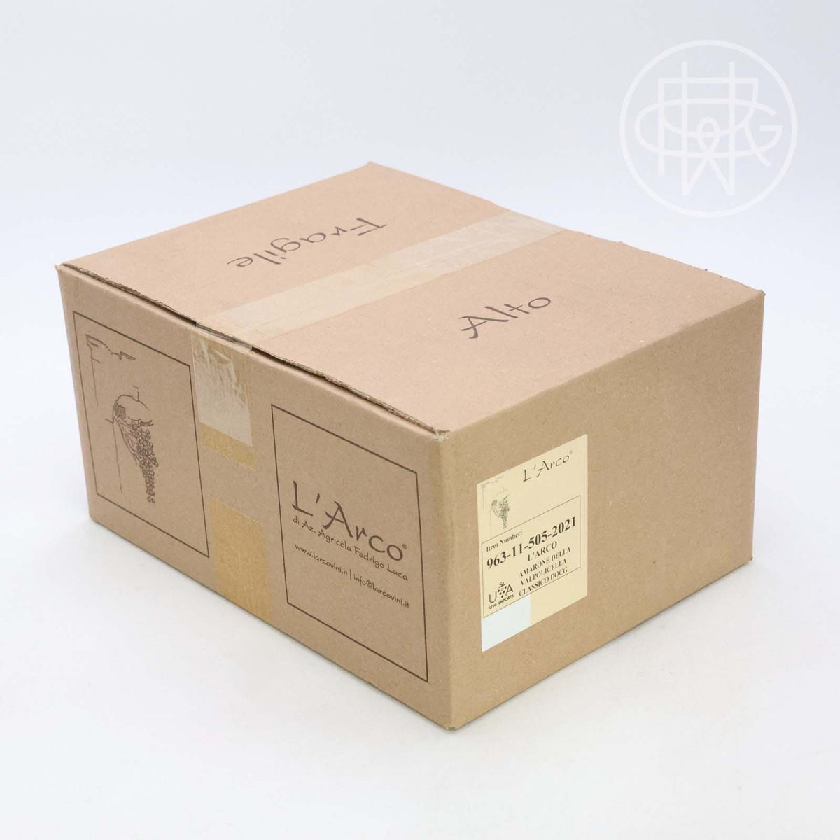 L'Arco Amarone della Valpolicella Classico 2021 6-Pack OC 750mL