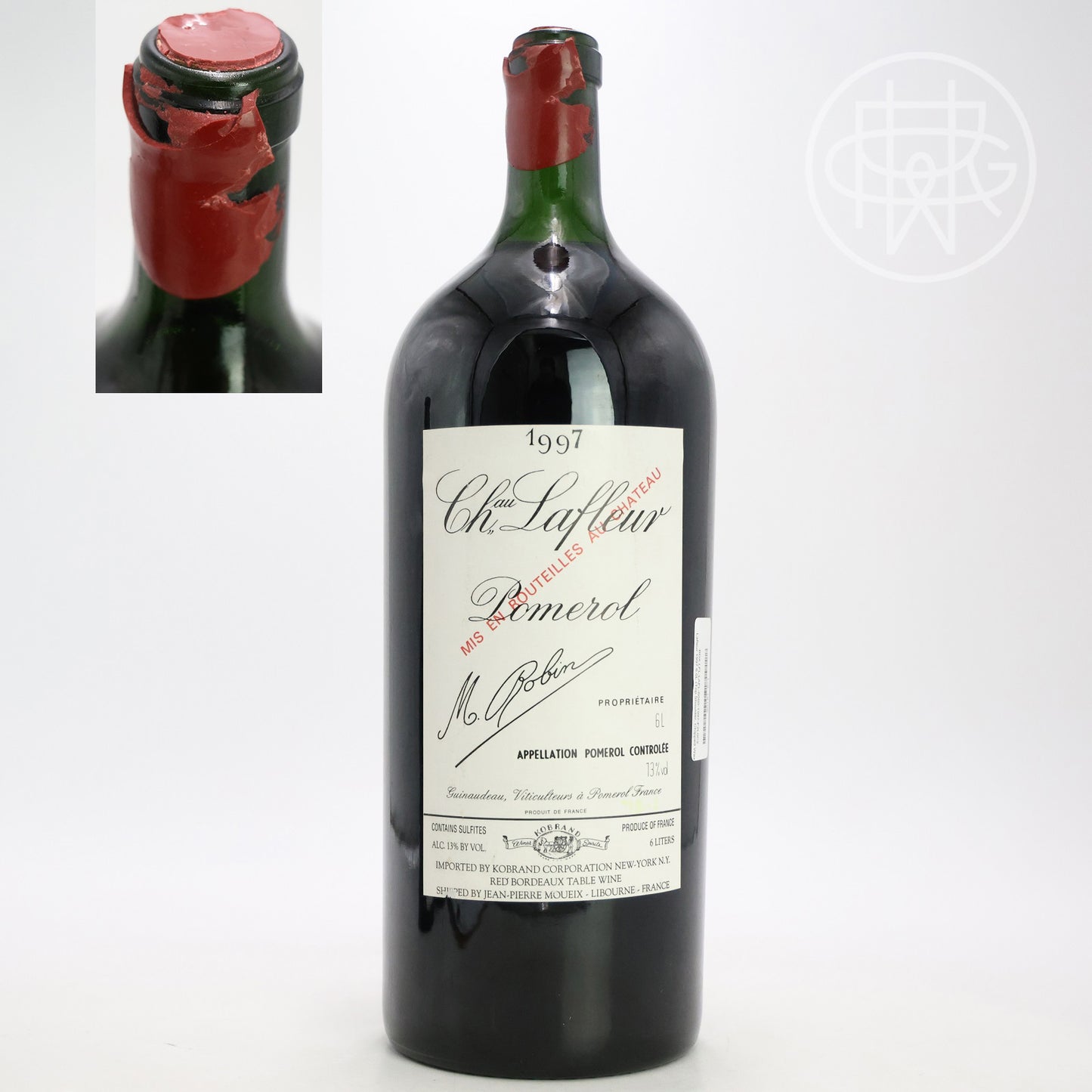 Lafleur 1997 6.0L [Top Shoulder, Chipped Wax Capsule]