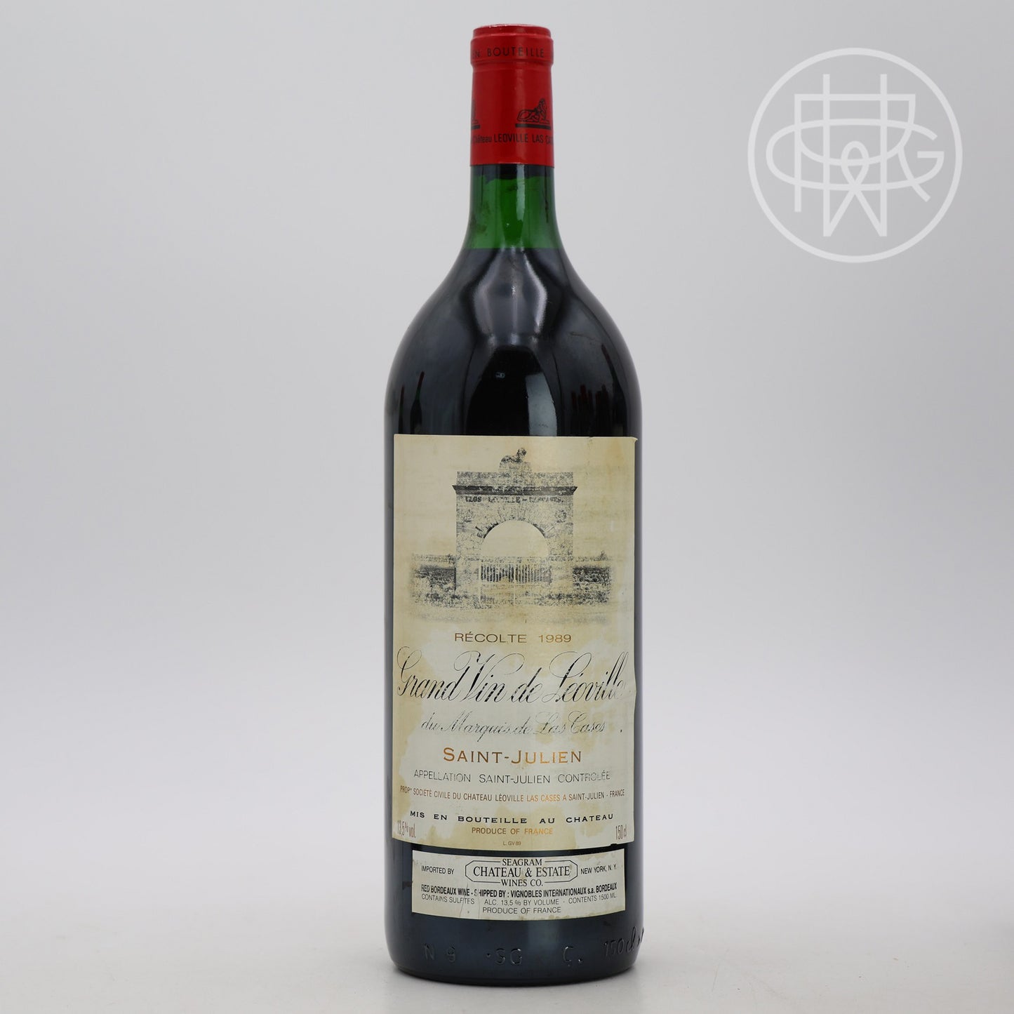 Leoville Las Cases 1989 1.5L (Top Shoulder, Soilded Label)