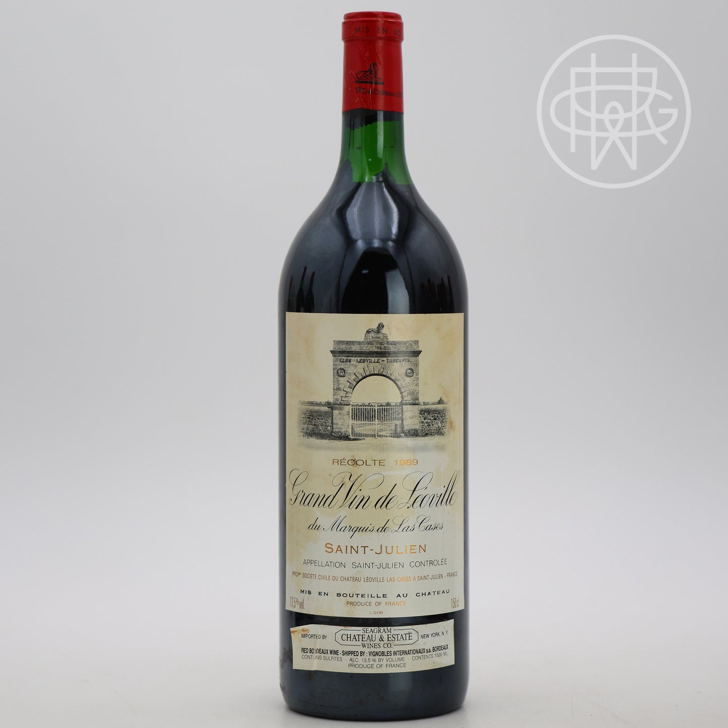 Leoville Las Cases 1989 1.5L [Top Shoulder,Wrinkled Label]