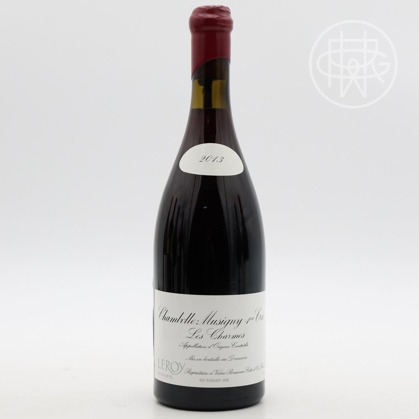 Leroy Chambolle Musigny Les Charmes 2013 750mL (Slightly Nicked Label)