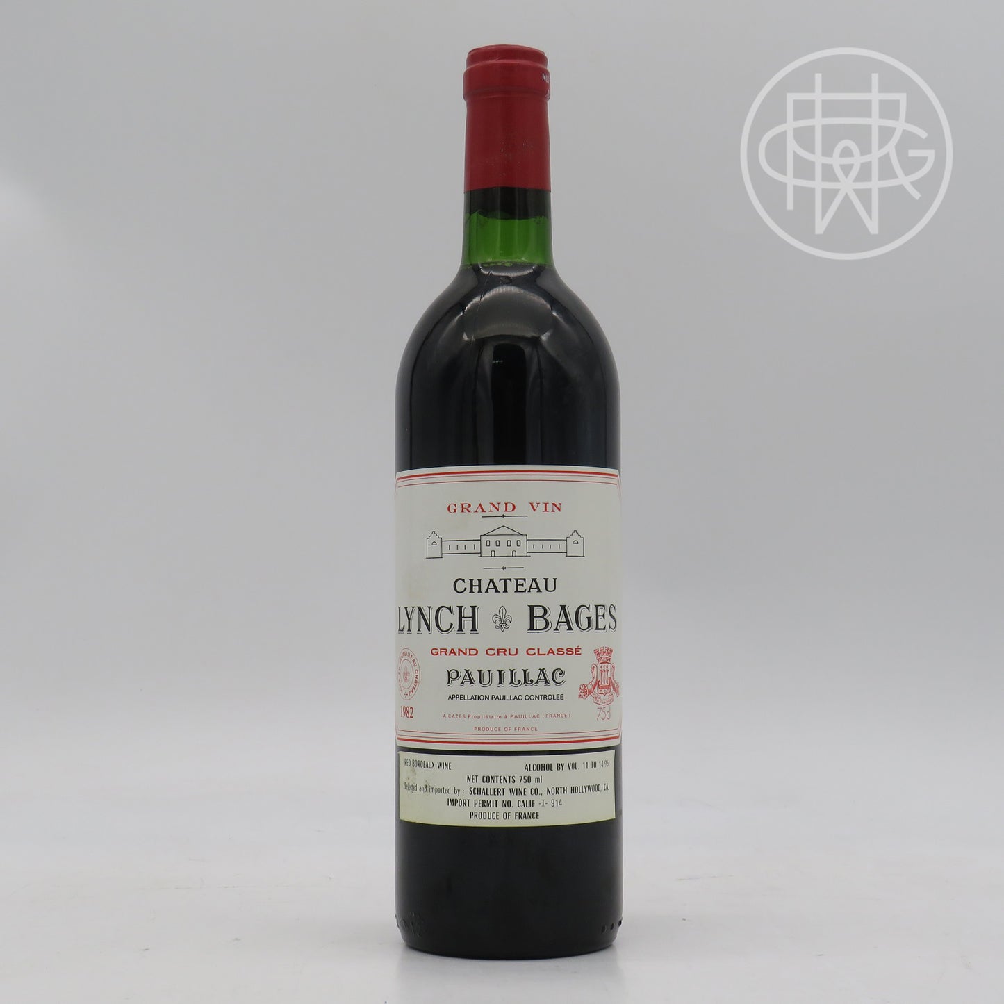 Lynch Bages 1982 750mL