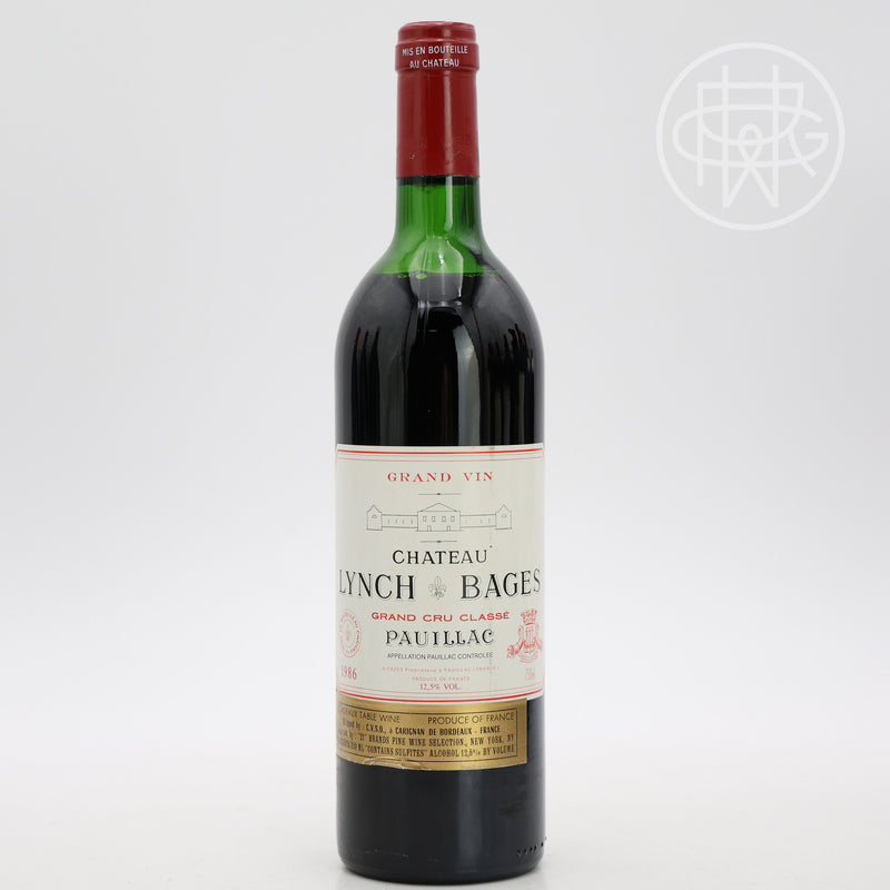 Lynch Bages 1986 750mL (Mid Shoulder)