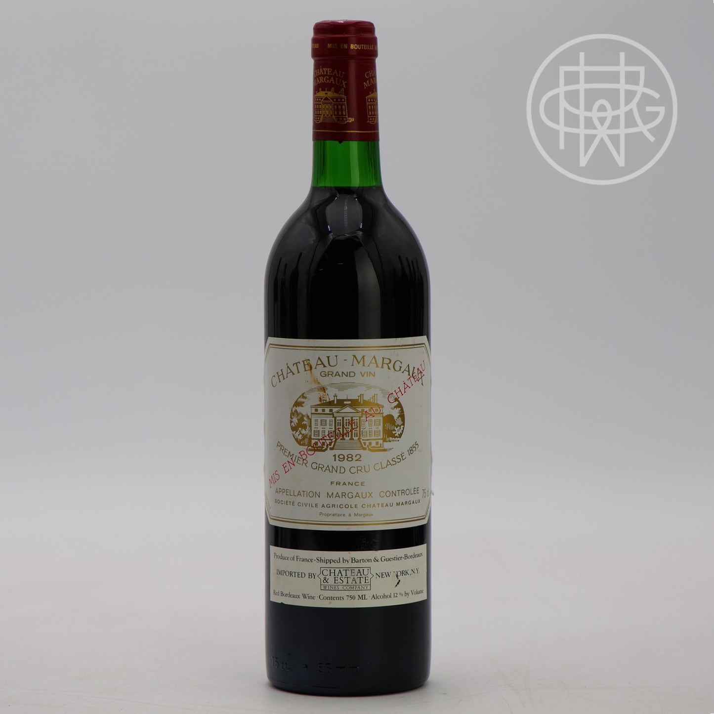 Margaux 1982 750mL (Soiled Label)