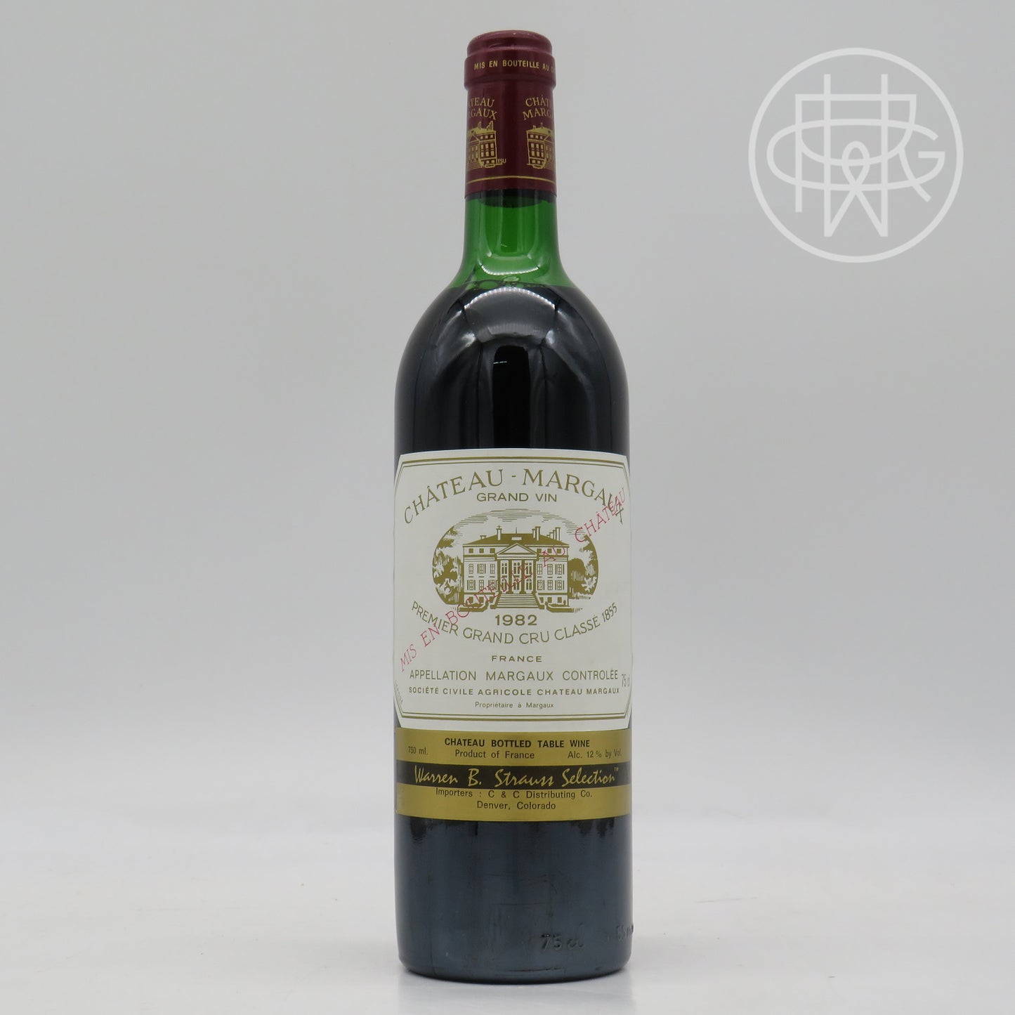 Margaux 1982 750mL (Upper Shoulder)