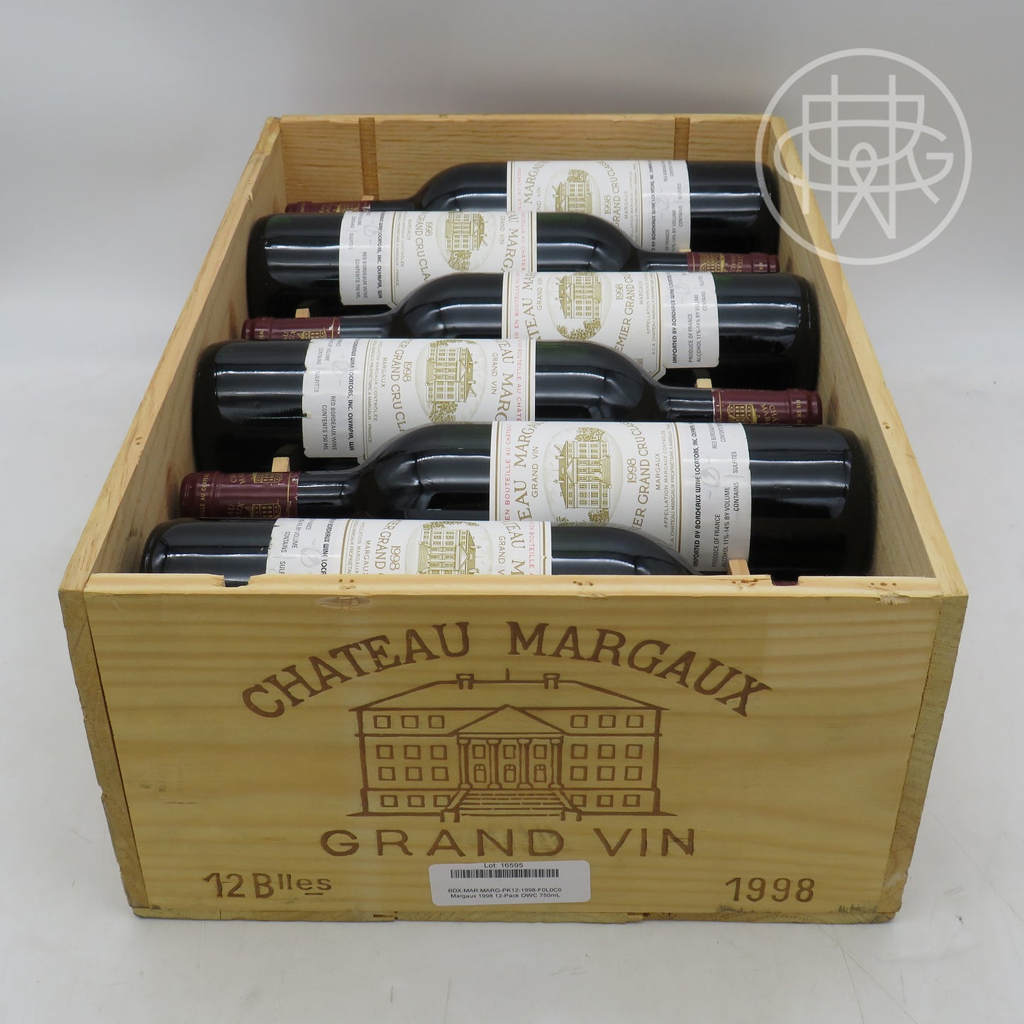 Margaux 1998 12-Pack OWC 750mL