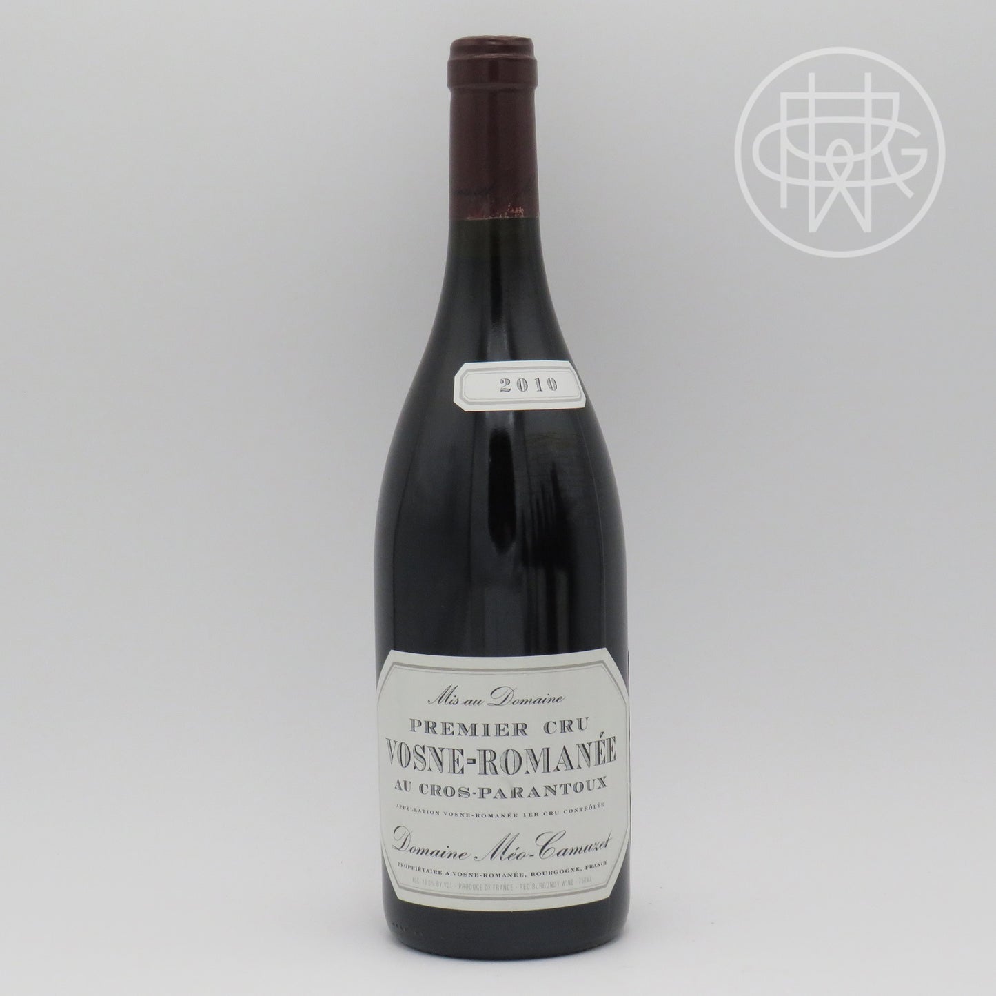 Meo Camuzet Vosne Romanee Cros Parantoux 2010 750mL