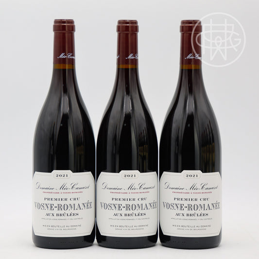 Meo Camuzet Vosne Romanee aux Brulees 2021 3-Pack OC 750mL