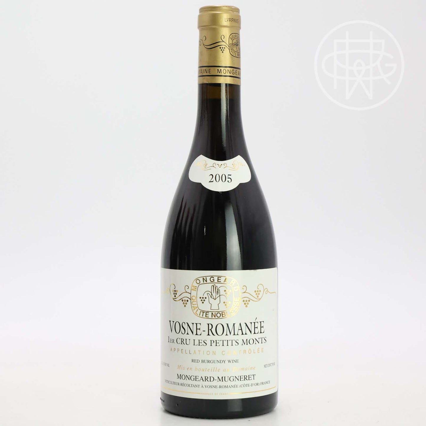 Mongeard Mugneret Les Petits Monts 2005 750mL