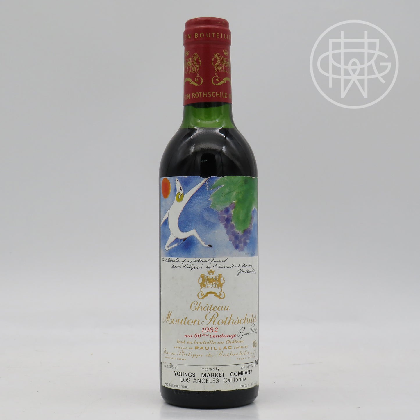 Mouton 1982 375mL (Top Shoulder)