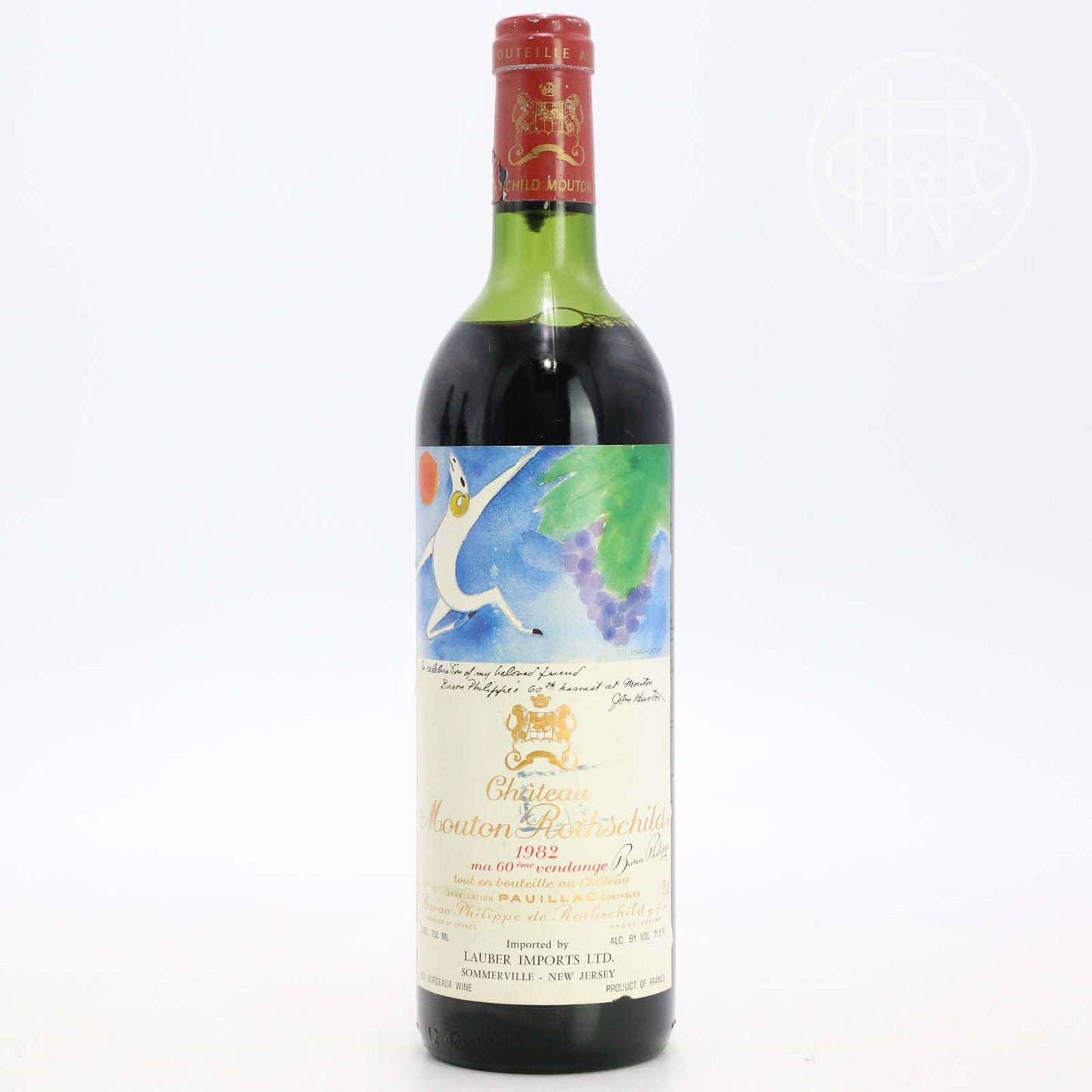 Mouton 1982 750mL [High Shoulder, Slightly Soiled Label, Slightly Corroded Capsule]